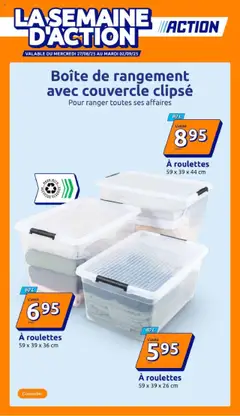 Action - Prévisualisation de Action catalogue de la semaine valide à partir de 27.08.2025