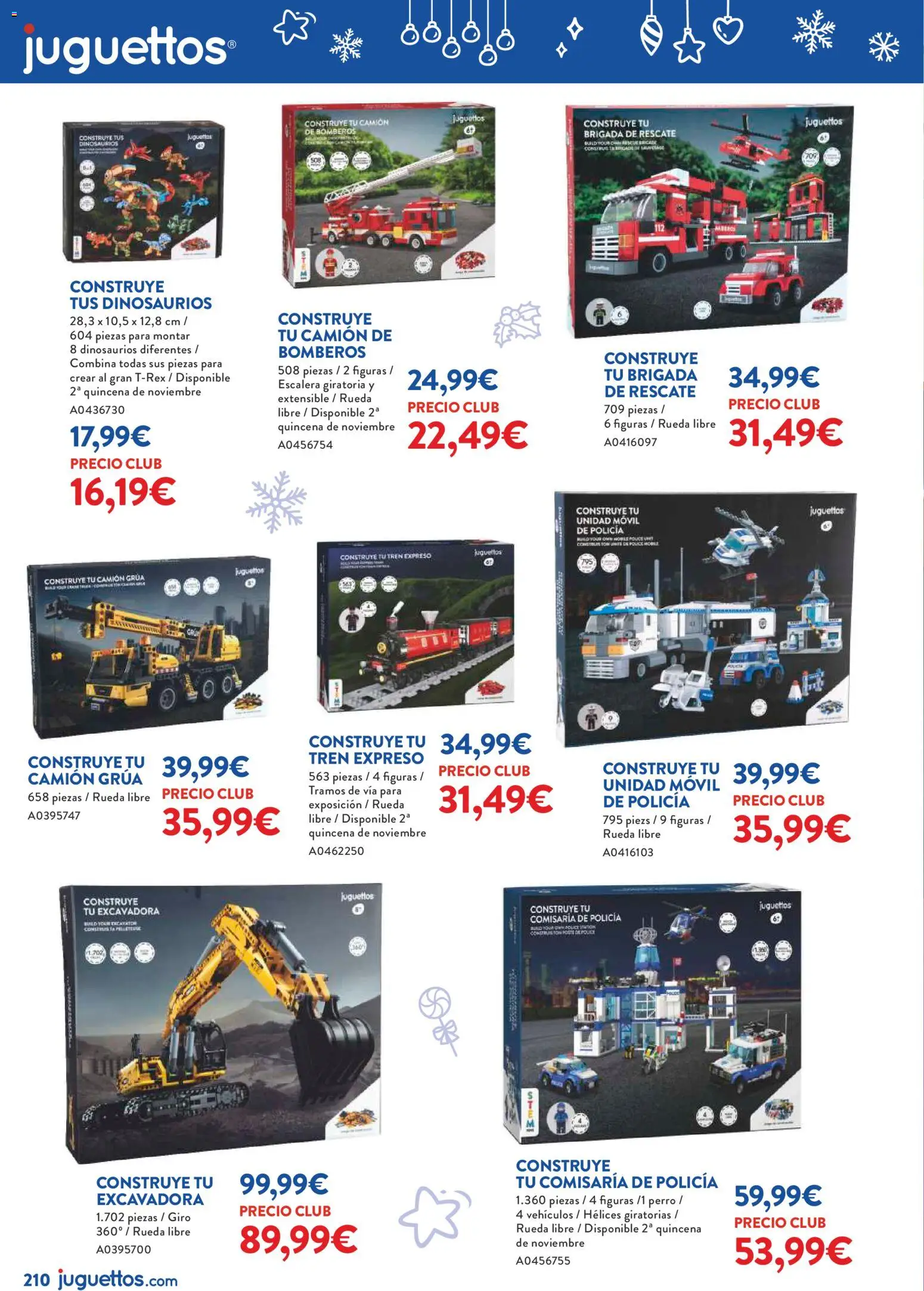 Juguettos catálogo Navidad │ válido desde el 27.10.2025 | Página: 210