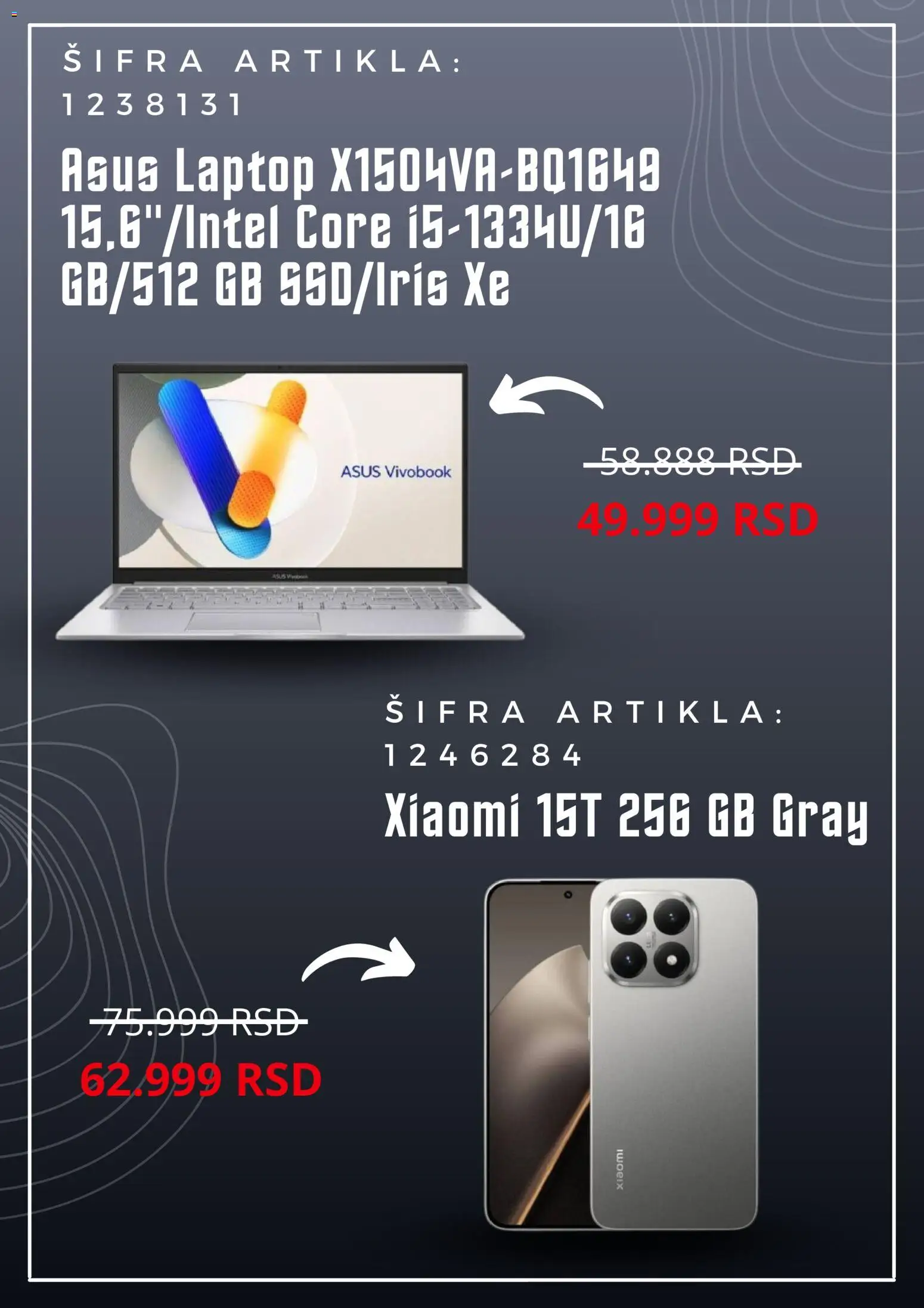 Tehnomanija katalog - važi od 03.11.2025 | Strana: 5 | Proizvode: Xiaomi, Laptop