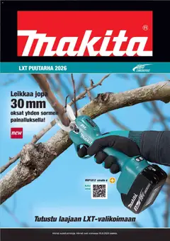 Makita-mainoslehti voimassa 07.04.2026 alkaen