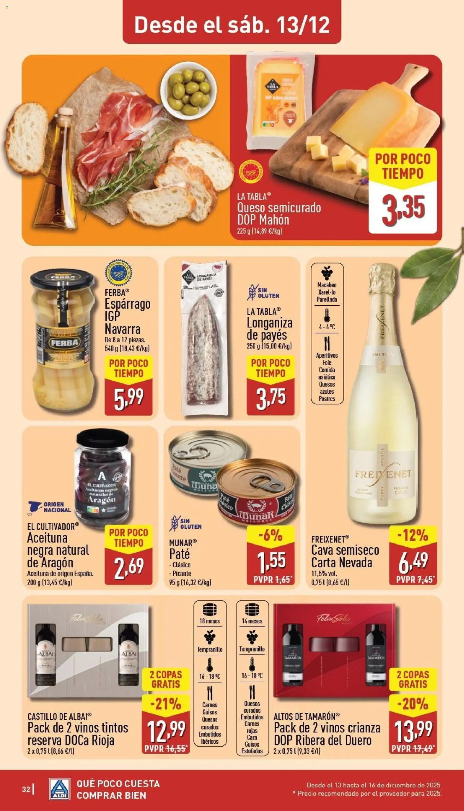 Aldi folleto Baleares │ válido desde el 08.12.2025 | Página: 32