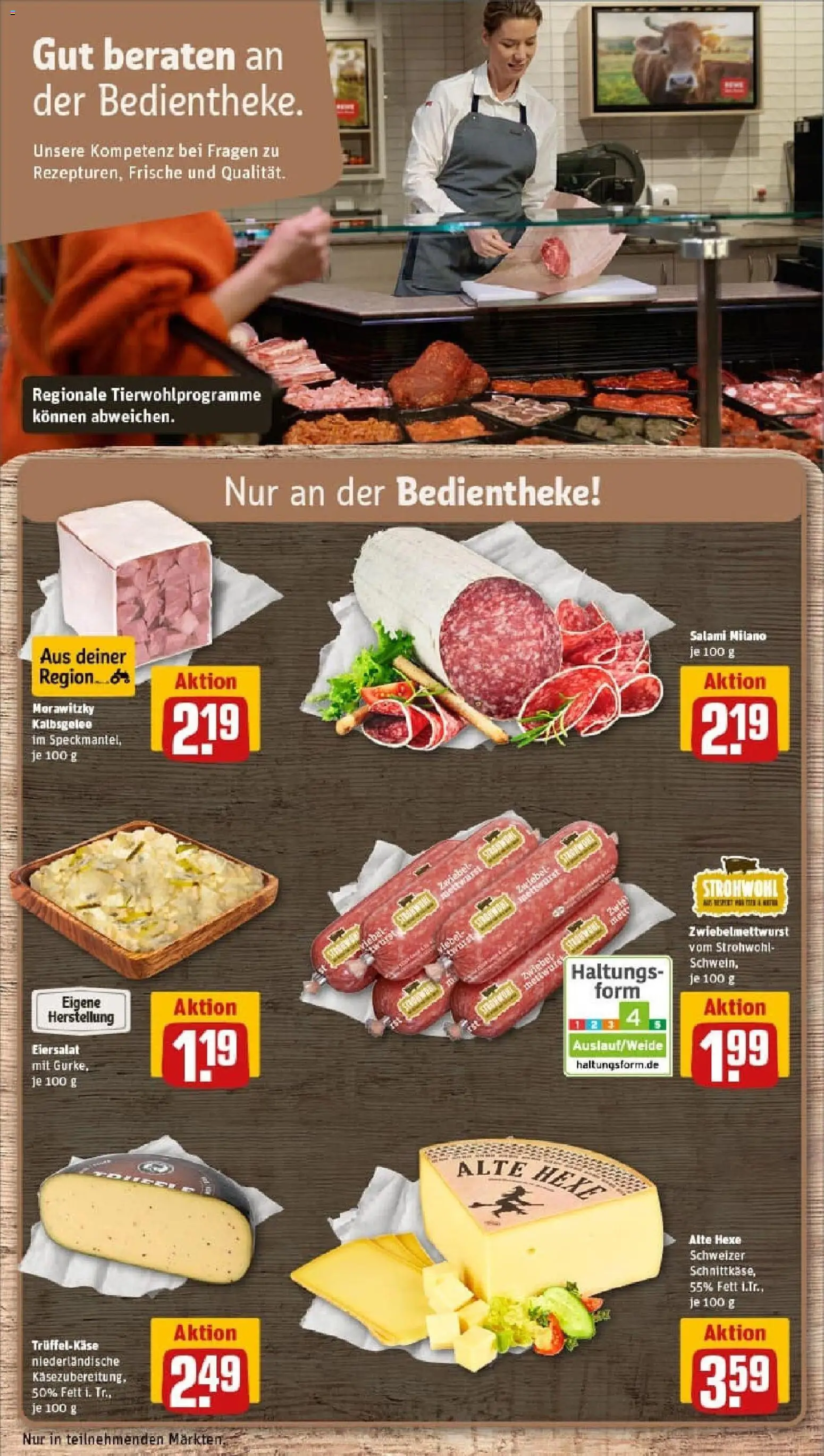 Rewe prospekt Wegberg	 – gültig ab 26.10.2025 | Seite: 13 | Produkte: Salami, Morawitzky