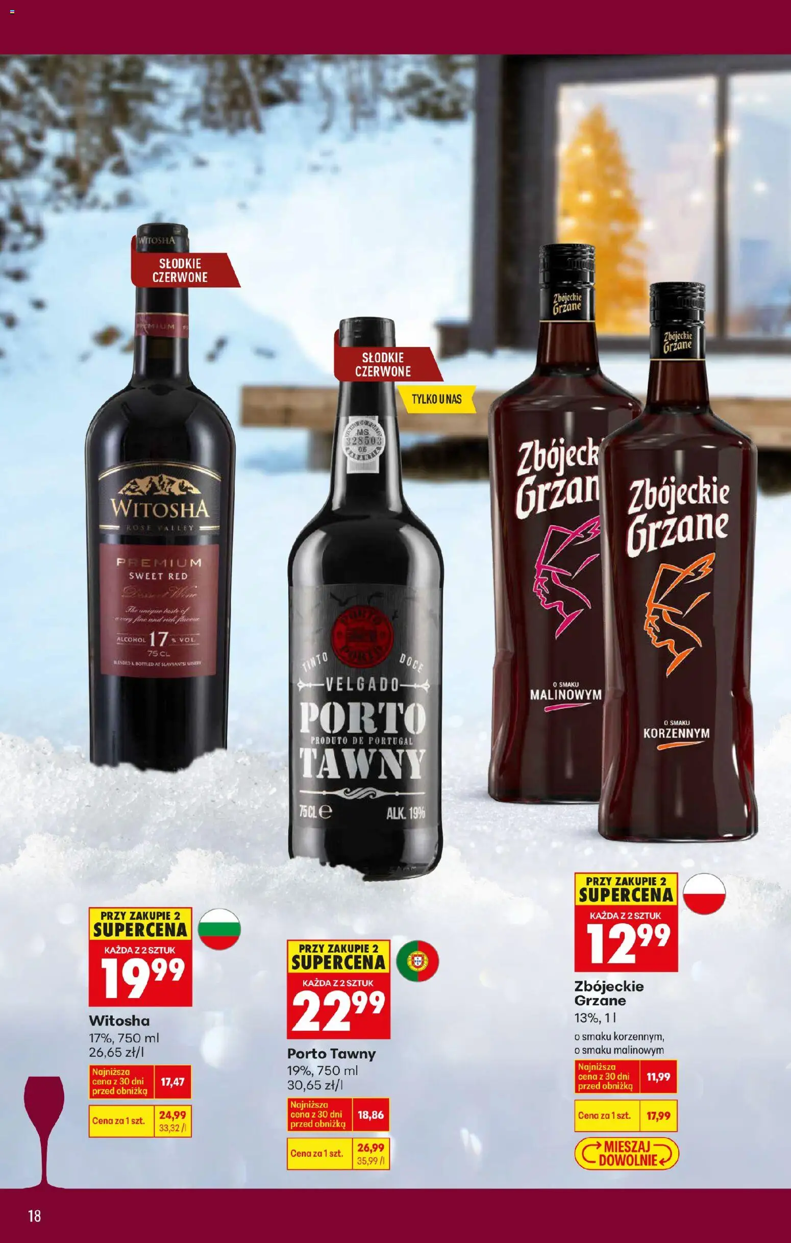 Biedronka gazetka - Czas na toast od 12.01.2026 | Strona: 20 | Produkty: Zbójeckie grzane