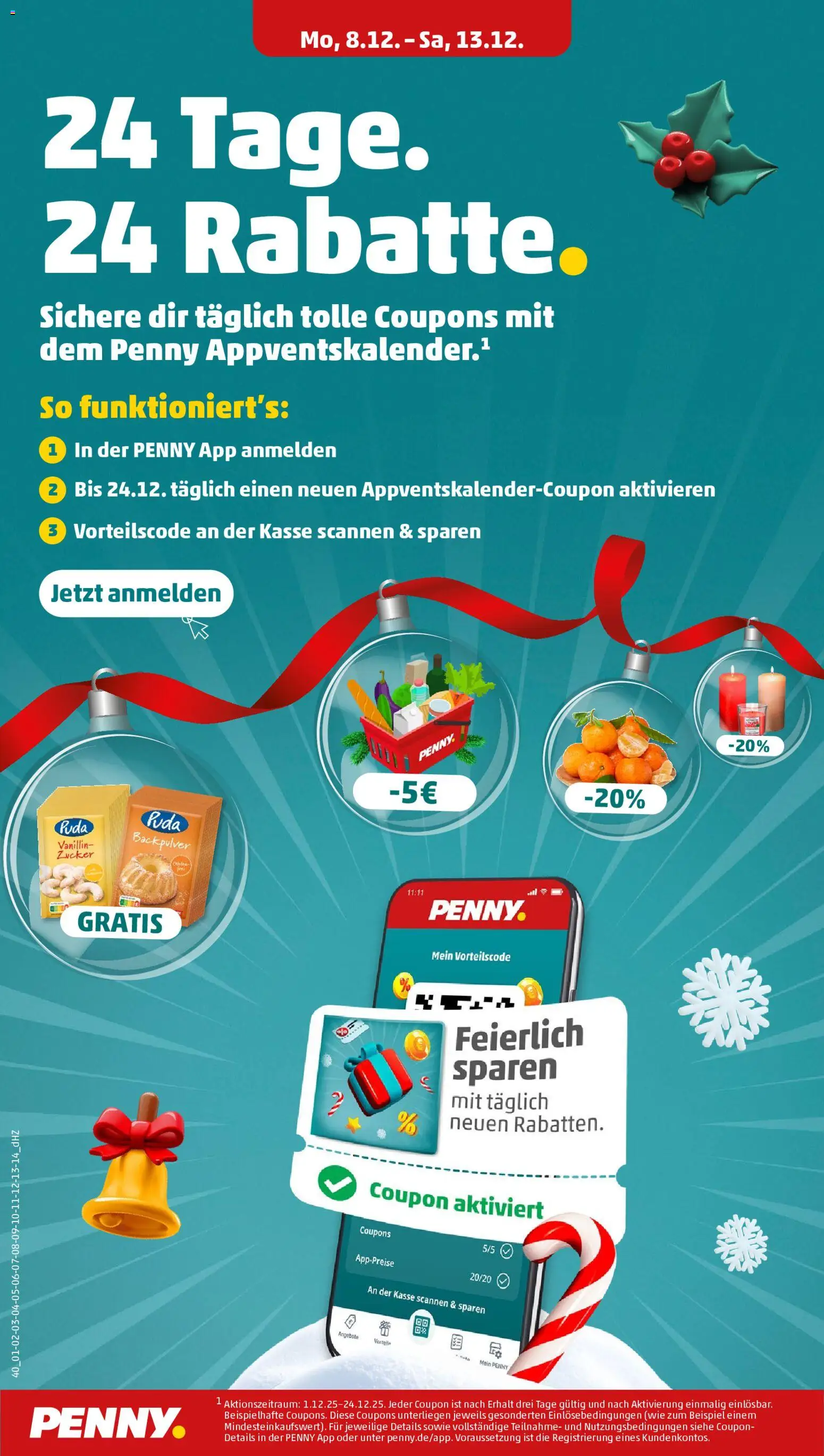 Penny Prospekt 	 – gültig ab 08.12.2025 | Seite: 18 | Produkte: Zucker