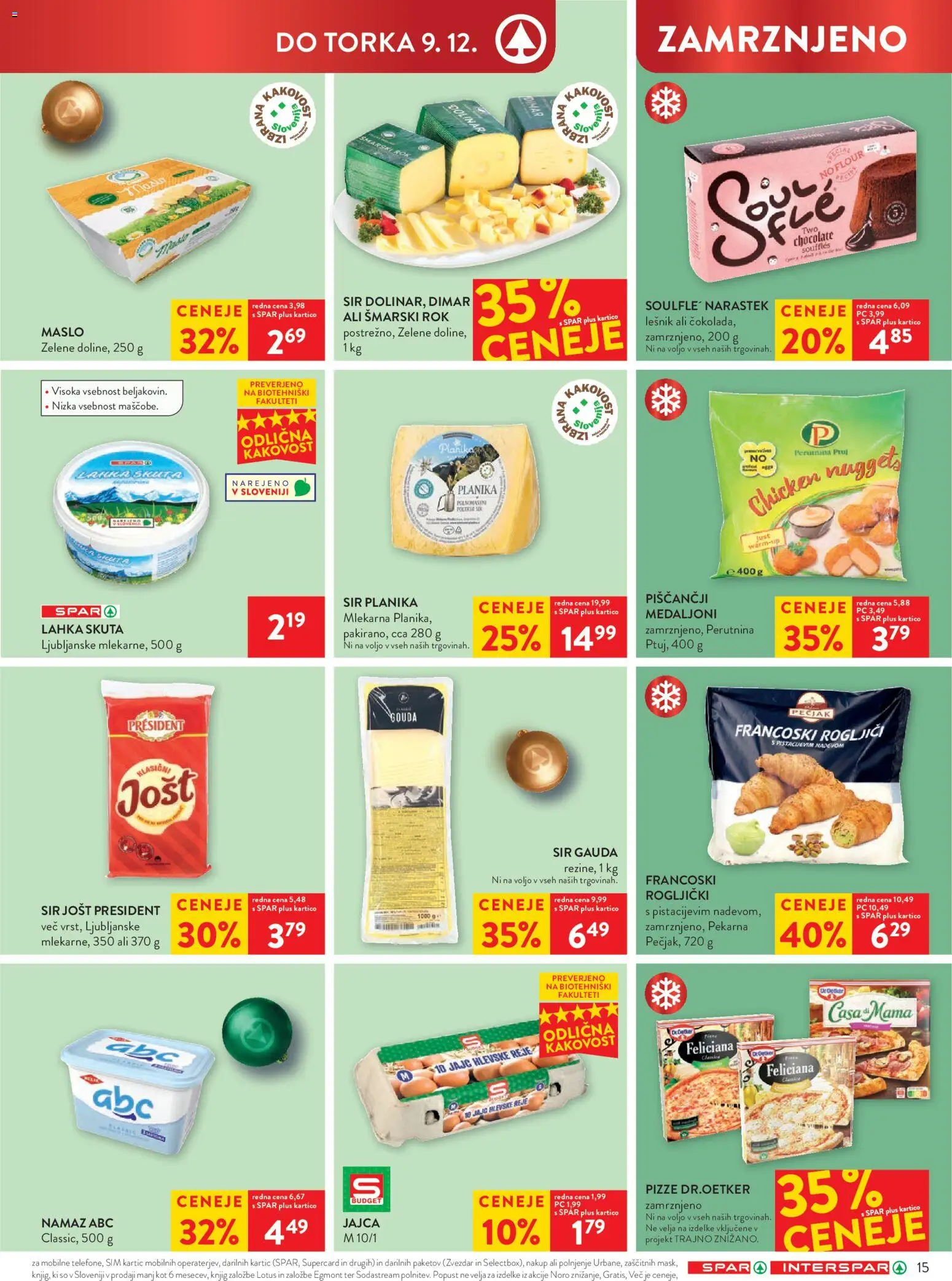 Novi Spar katalog ponudbe – veljaven od 03.12.2025 | Stran: 17