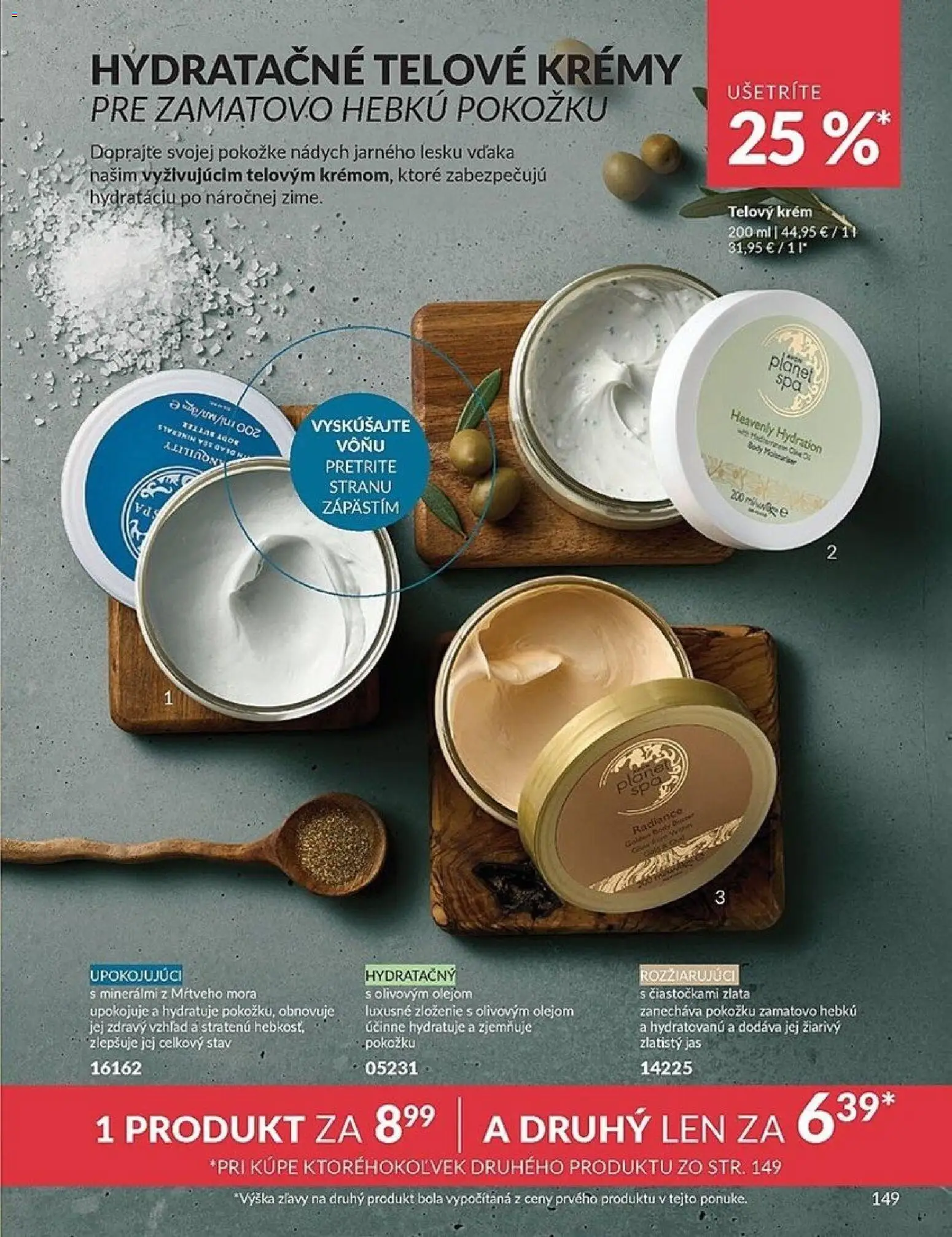 Nové Avon akcie – leták je platný od 01.03.2026 | Strana: 149 | Produkty: Telový krém, Krém