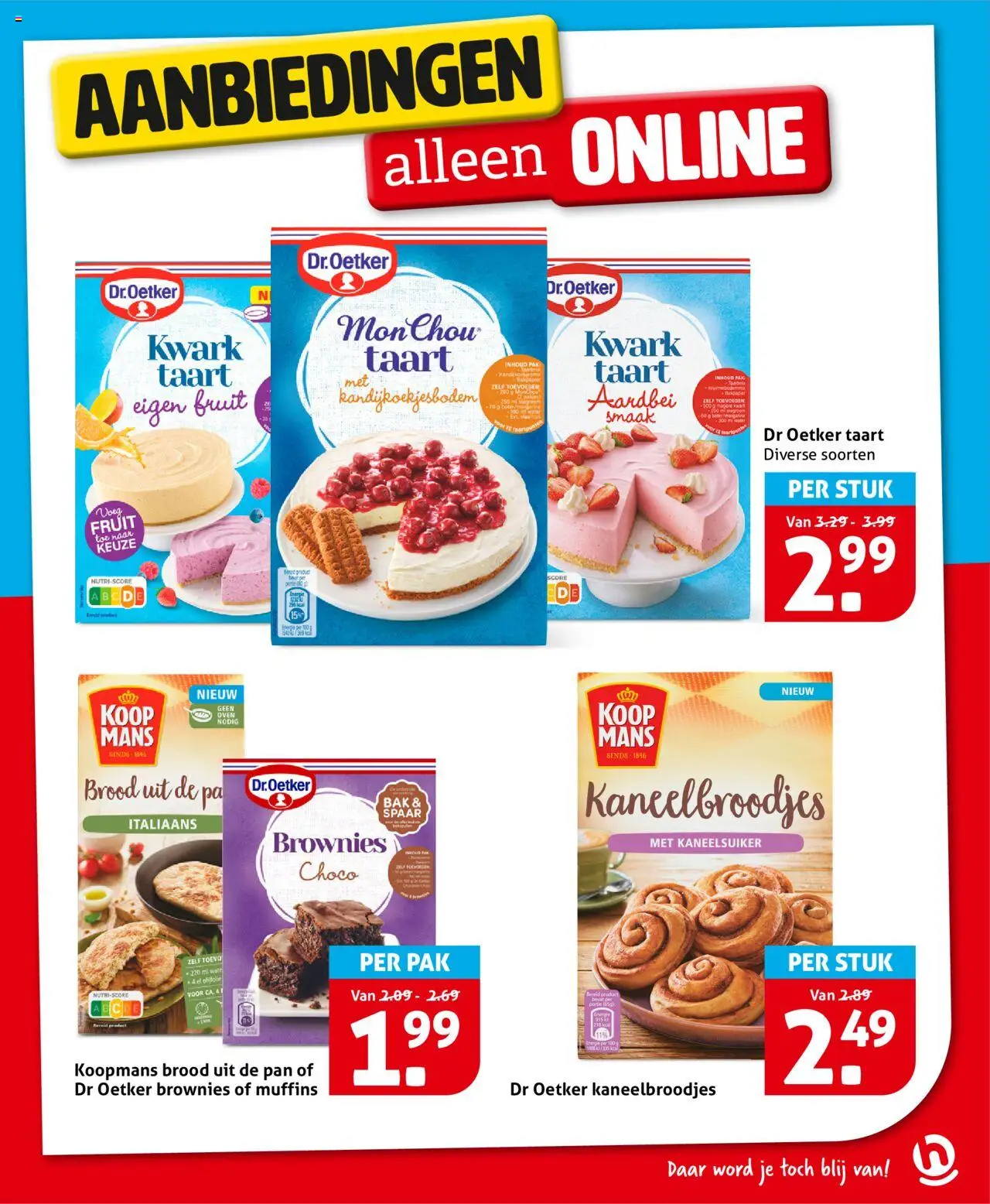 {H1} | Pagina: 35 | Producten: Kaneelbroodjes, Brownies, Pan, Olijfolie