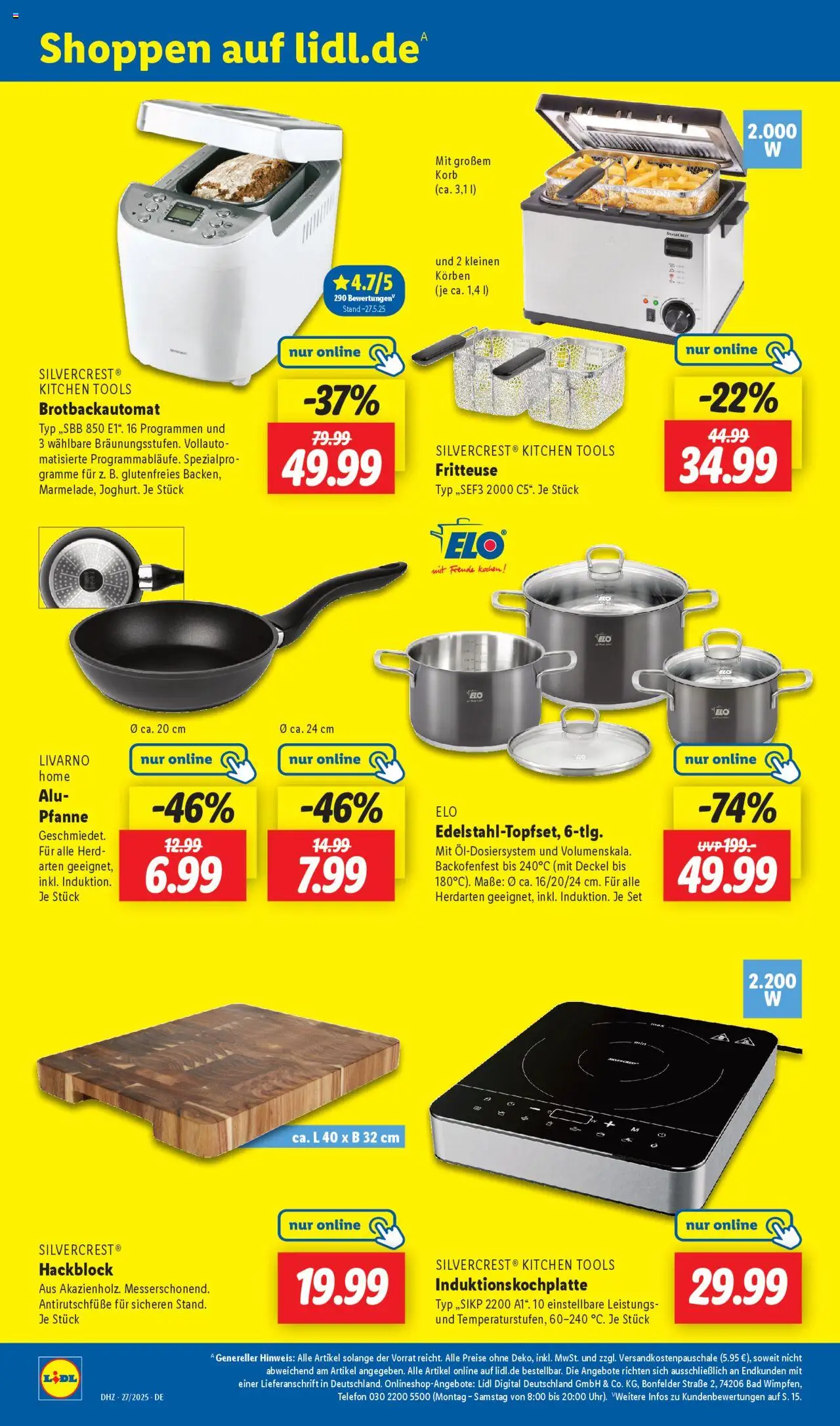 Lidl - Hamburg, Bremen - gültig ab dem 30.06.2025 | Seite: 22 | Produkte: Herd, Bad, Korb, Telefon