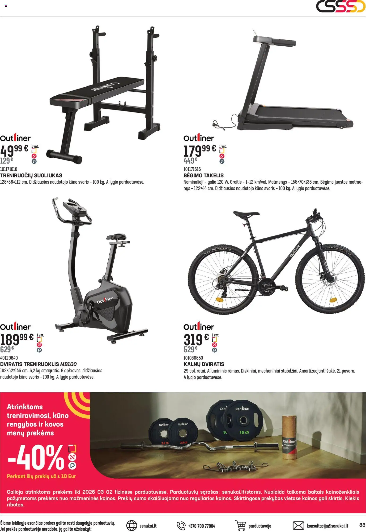 Senukai akcijos nuo 04.02.2026 | Puslapis: 33