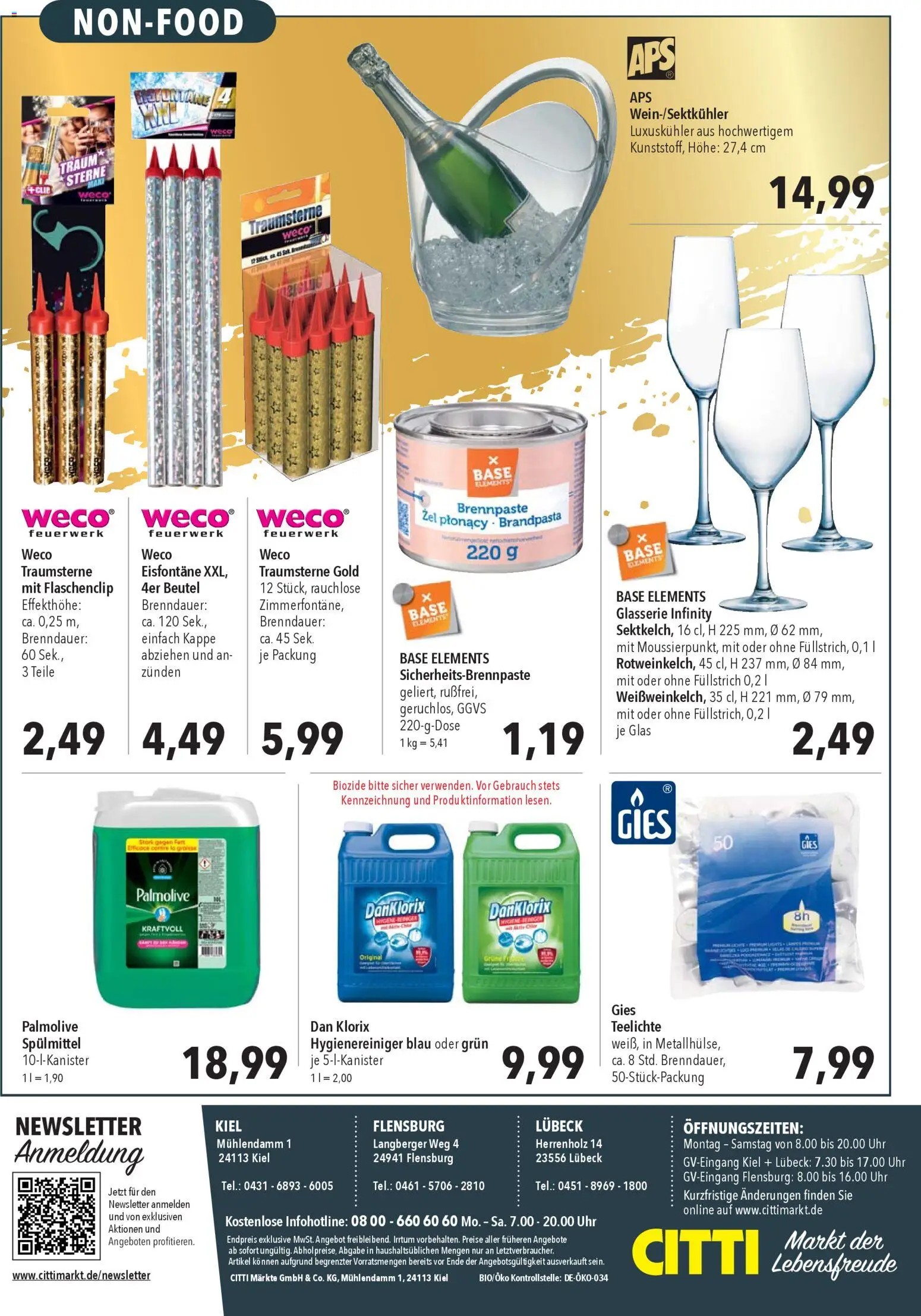 CITTI Markt Aktuelle Angebote für Profis – gültig ab 17.12.2025 | Seite: 8 | Produkte: Kappe, Uhr