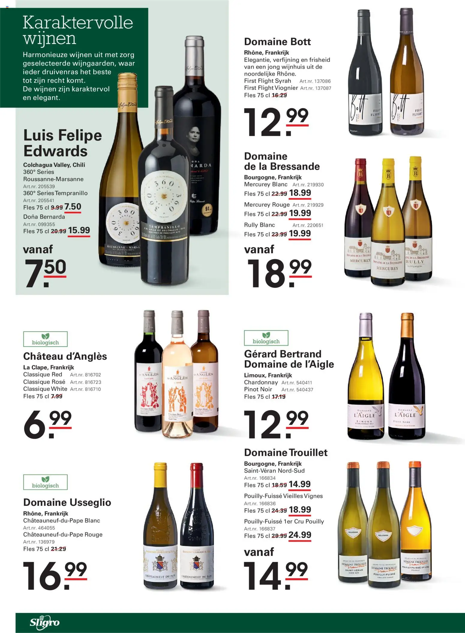 {H1} | Pagina: 50 | Producten: Fles, La