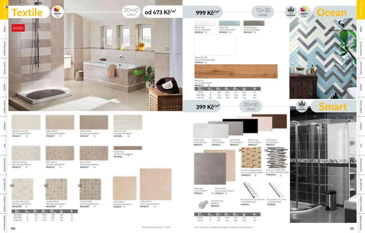Siko koupelny katalog Koupelny 2025/2026 od 14.10.2025 | Strana: 61 | Produkty: Dlažba, Wc
