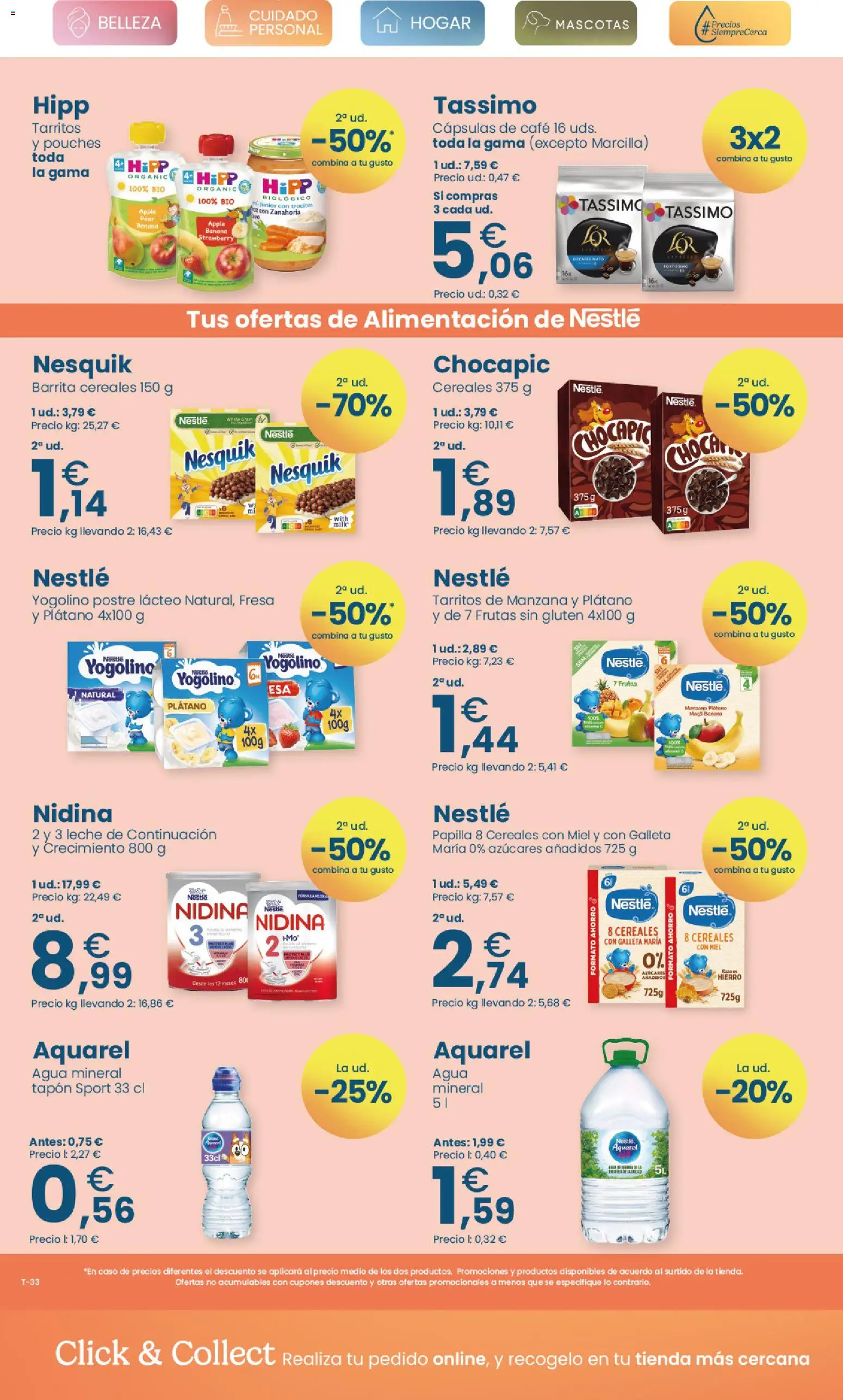 Clarel - Black Friday │ válido desde el 26.11.2025 | Página: 18 | Productos: Ψηφιακή κάμερα, Cereales, Zanahoria, Agua mineral