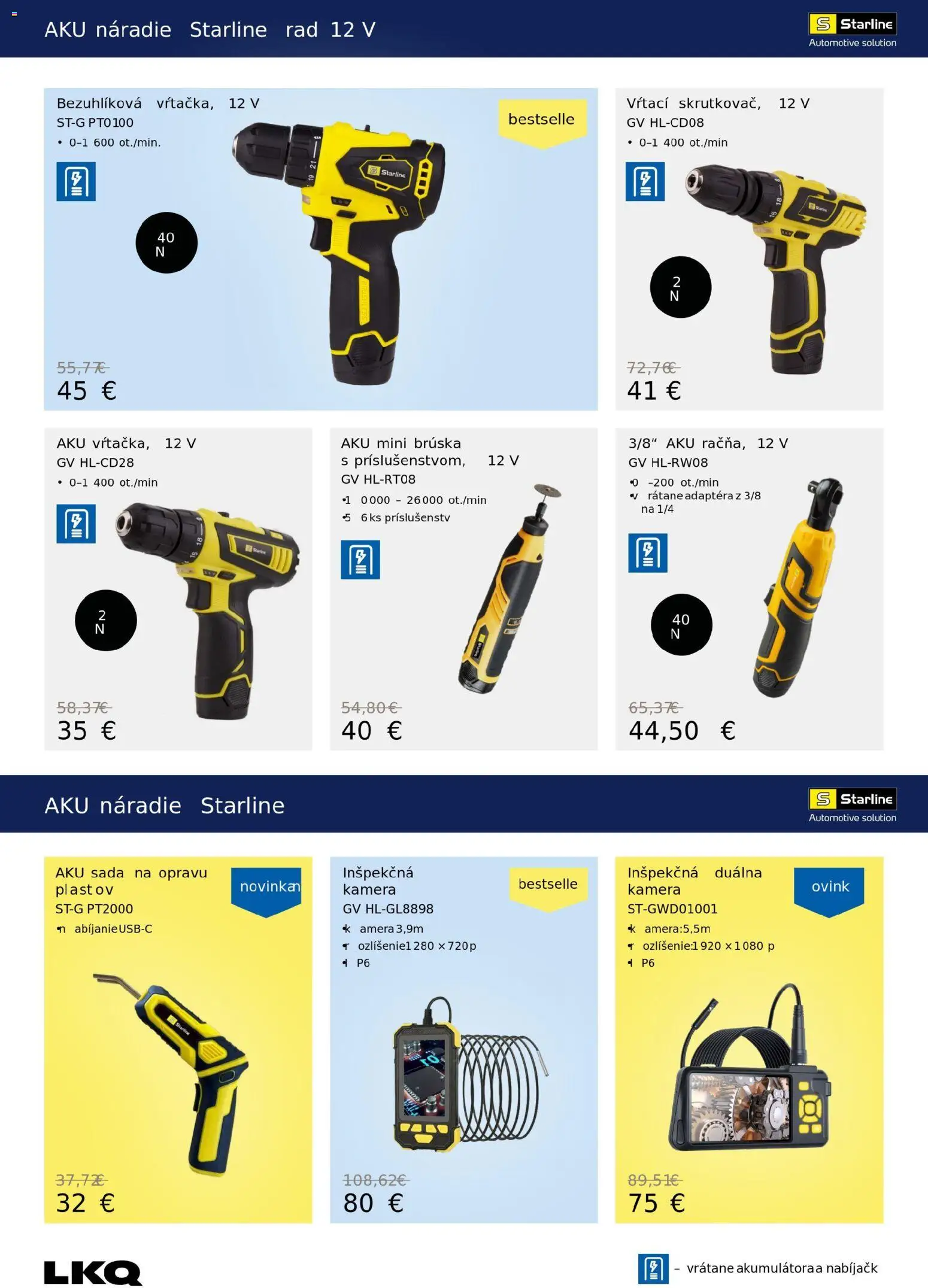 Nové Auto Kelly akcie – leták je platný od 03.11.2025 | Strana: 4 | Produkty: Aku náradie, Náradie, Aku