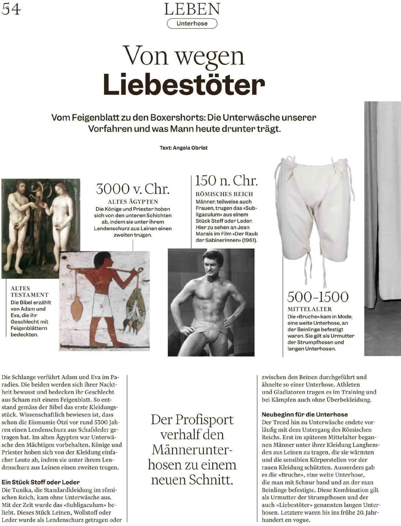 Migros Magazin – gültig ab 13.10.2025 | Seite: 54 | Produkte: Unterwäsche, Sehen