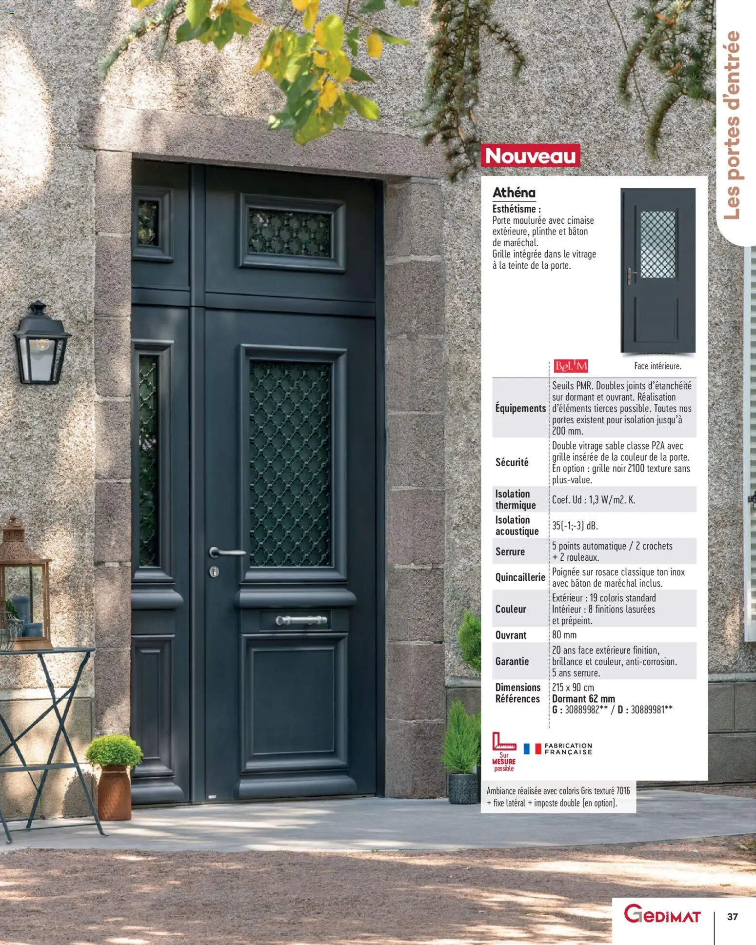 {H1} | Page: 37 | Produits: Plinthe, Porte, Portes