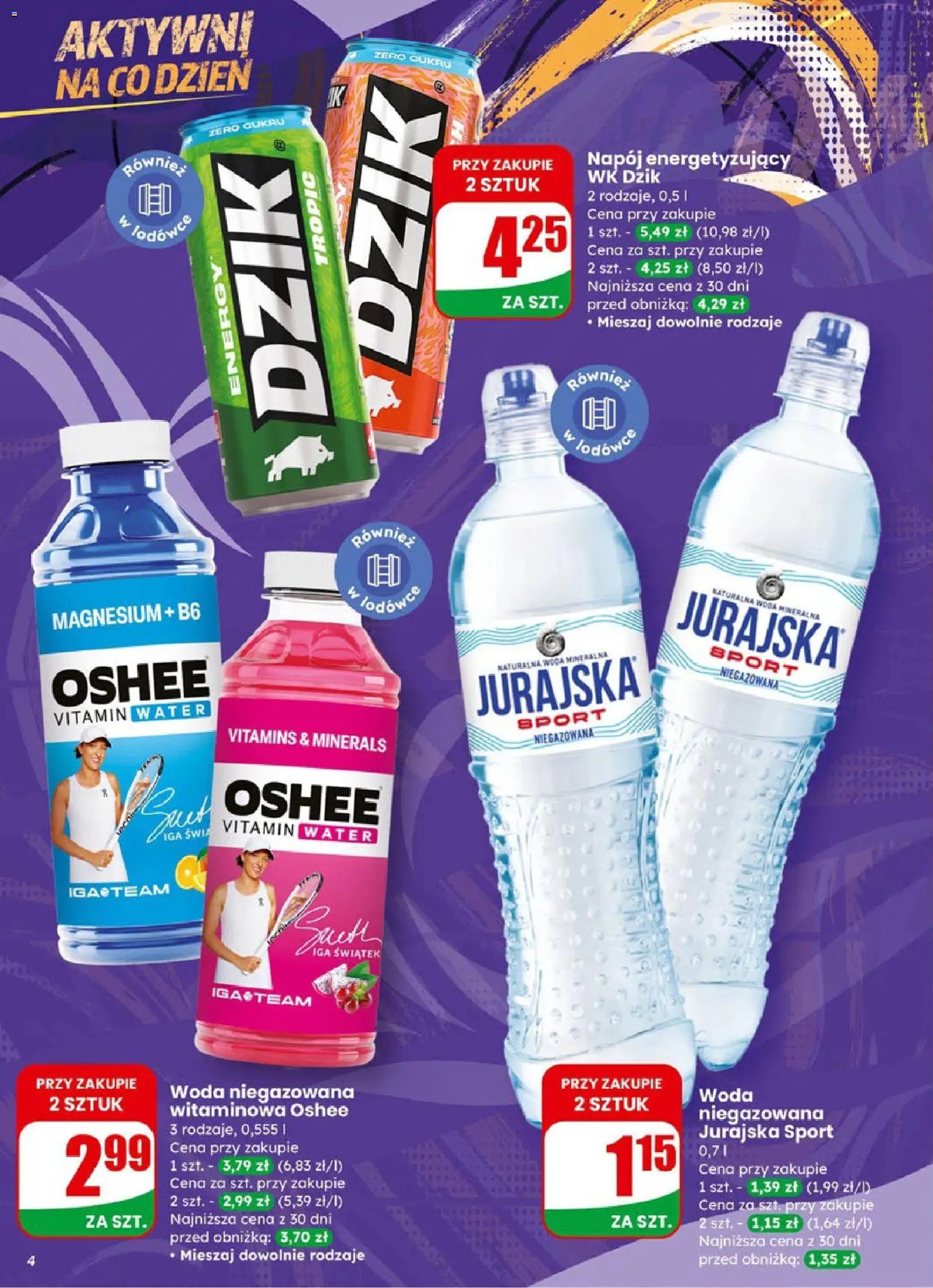 Dino Gazetka od 28.01.2026 | Strona: 4 | Produkty: Woda niegazowana, Woda