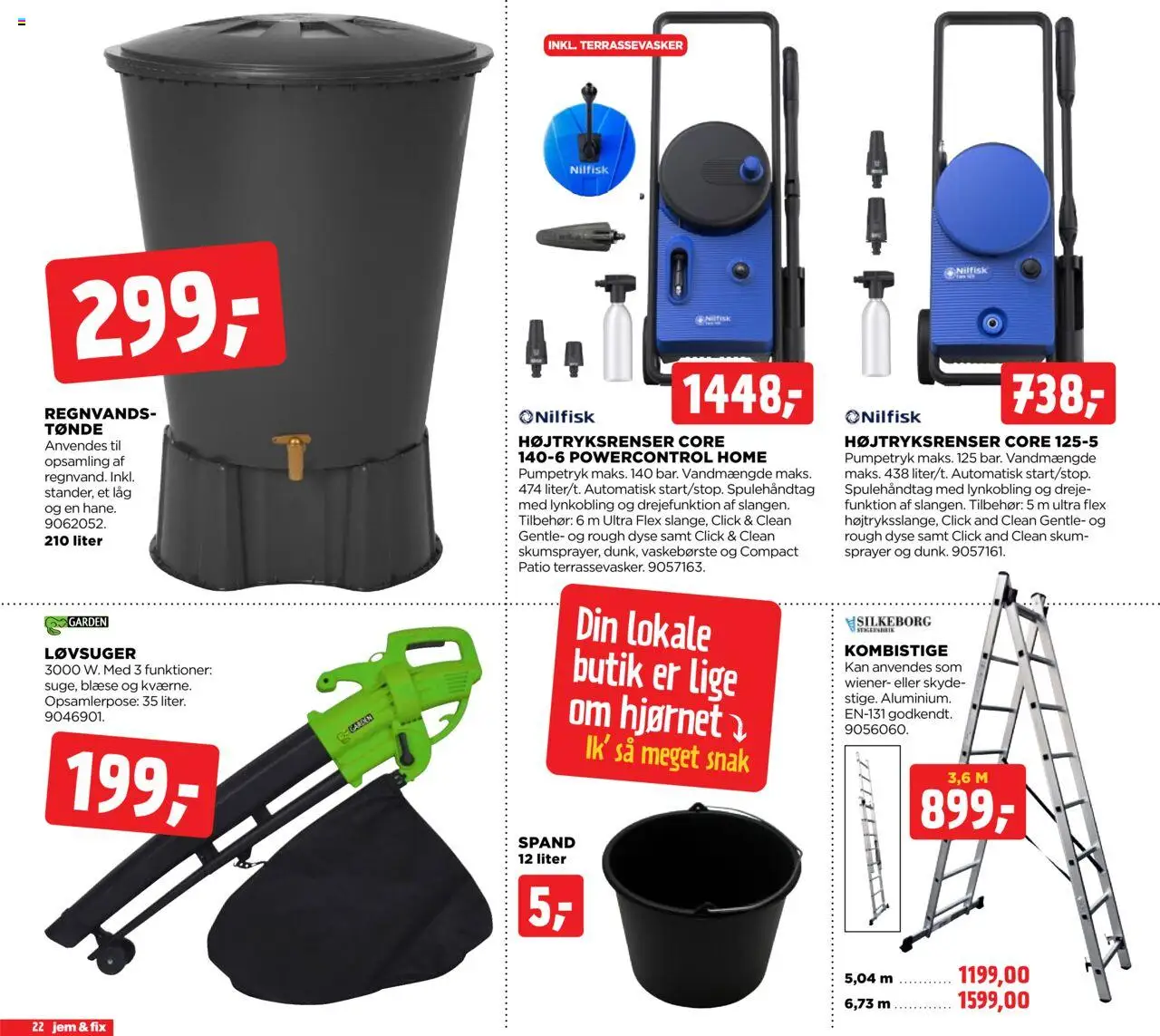 Jem & fix tilbudsavis – gyldig fra 21.09.2025 | Side: 22 | Produkter: Søm