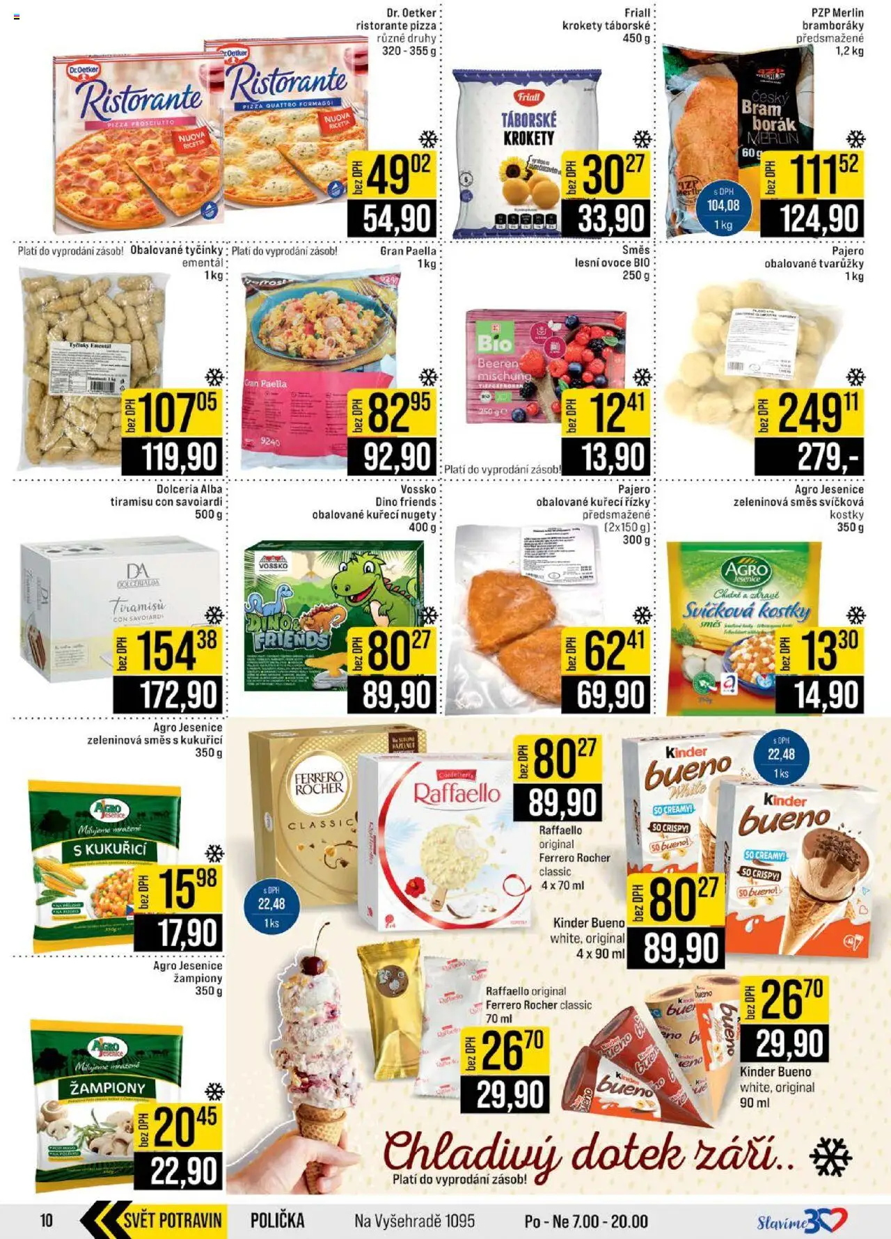 Jip leták - Cash & Carry od 10.09.2025 | Strana: 10 | Produkty: Polička, Ovoce, Prosciutto, Paella