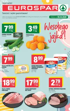 Pogląd oferty "Spar gazetka - Eurospar" - ważna od 30.03.2026
