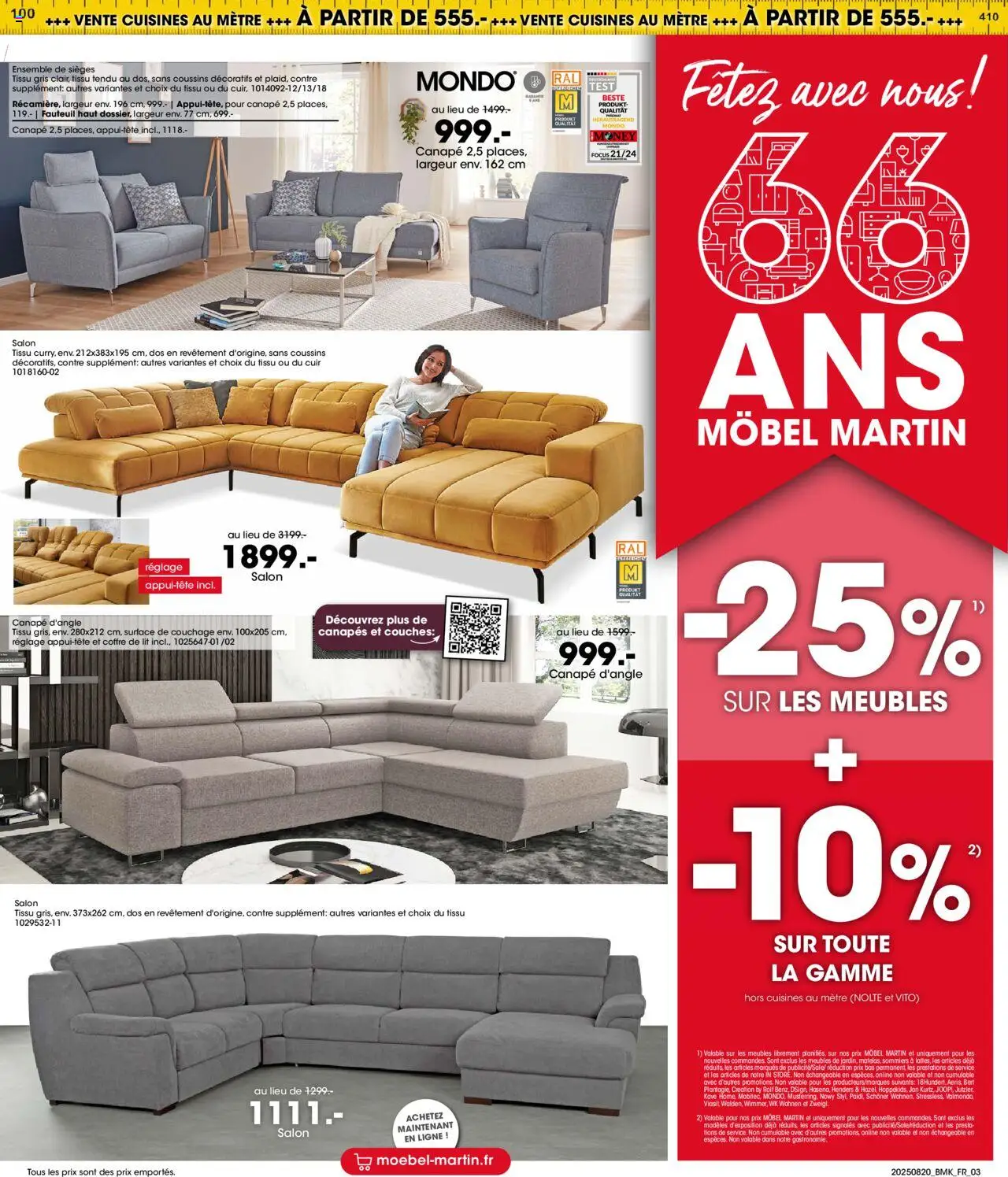  | Page: 3 | Produits: Couches, Mètre, Canapé, Fauteuil