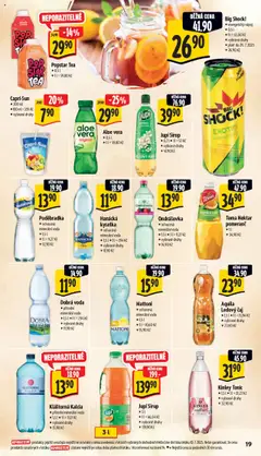 Albert leták - Supermarket od 16.07.2025 | Strana: 28 | Produkty: Ondrášovka, Jupí, Kláštorná kalcia, Kinley Tonic