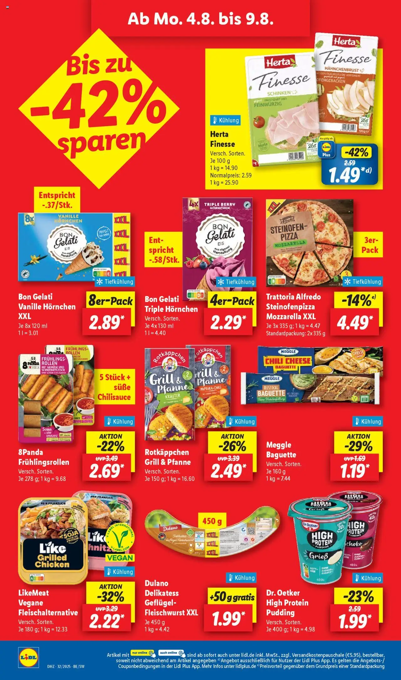 Lidl Prospekt Dornstetten - gültig ab dem 04.08.2025 | Seite: 18 | Produkte: Baguette, Chili, Rotkäppchen, Schinken