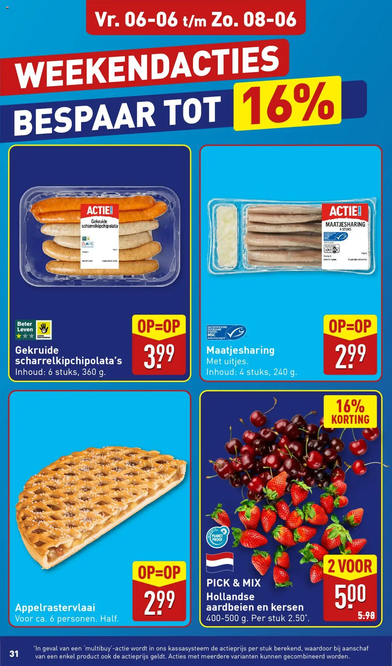  | Pagina: 31 | Producten: Kersen, Aardbeien, Gewicht