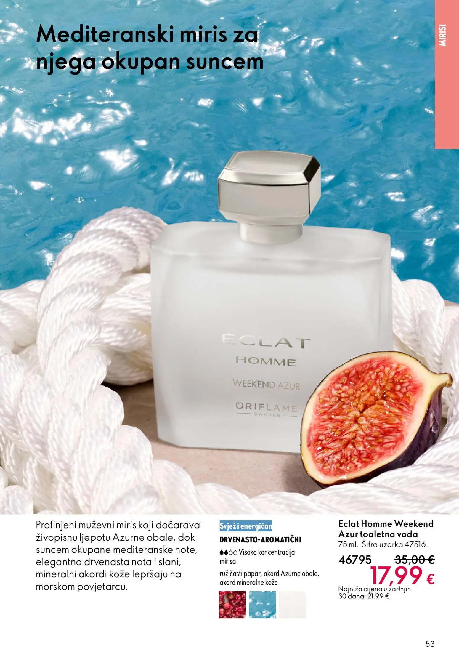 Oriflame katalog | vrijedi od 11.03.2026 | Stranica: 53 | Proizvodi: Miris, Voda