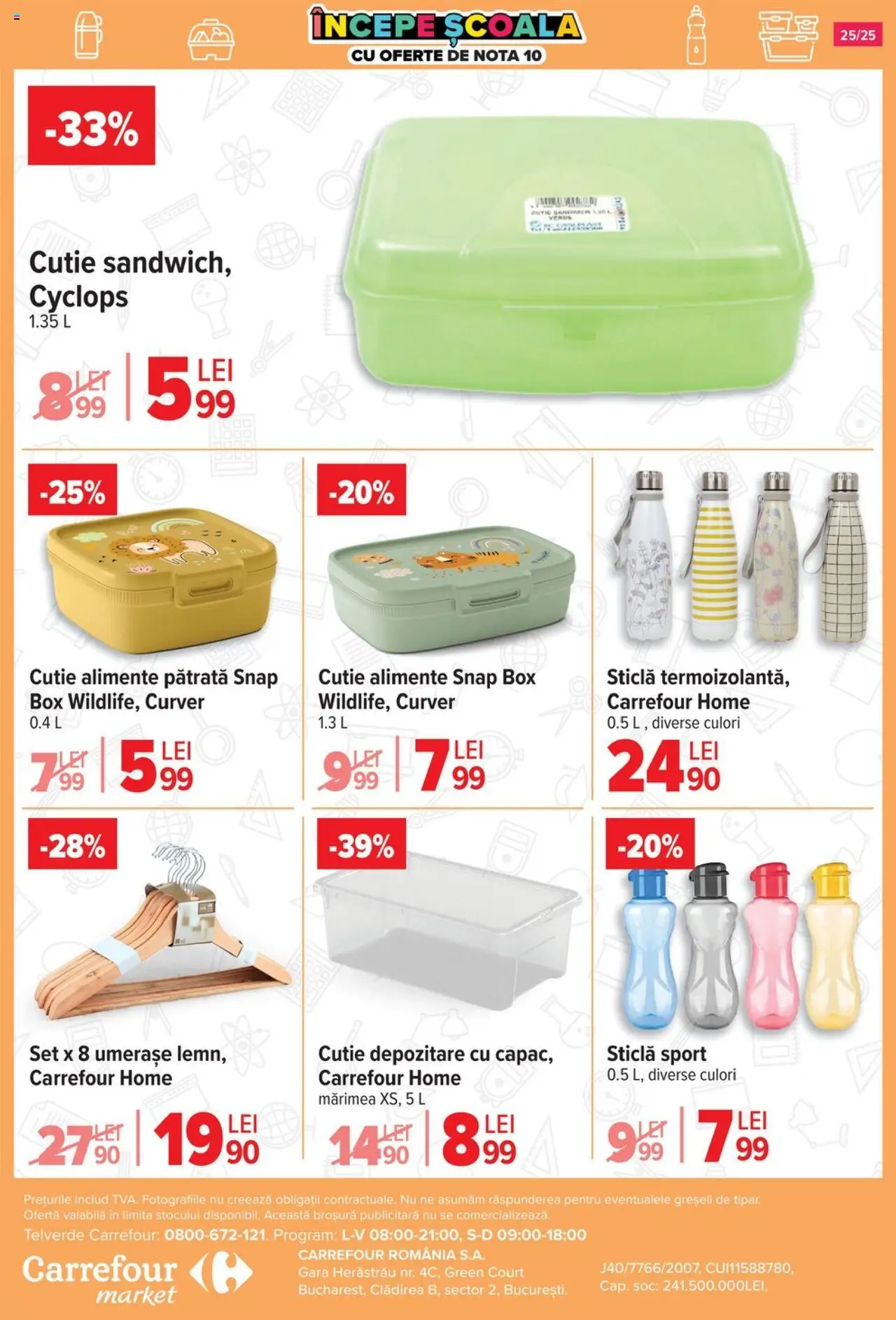 Carrefour catalog - Market – valabil de la 20.08.2025 | Pagină: 25 | Produse: Cutie alimente, Cutie