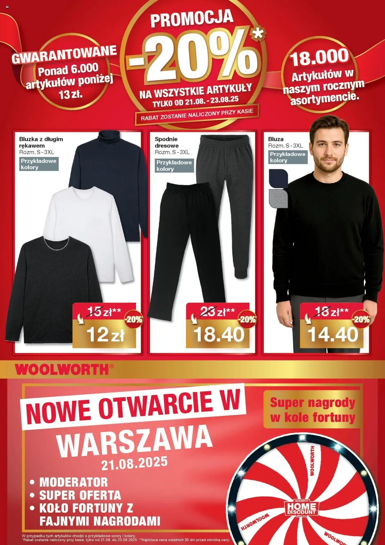 Woolworth Gazetka - Już w Warszawie od 21.08.2025 | Strona: 5 | Produkty: Bluzka, Spodnie
