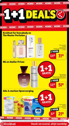 Kruidvat eau de parfum Oud Wood & Chinese Pepper, Oud Wood & Chinese Pepper 2 x 50 ml - Voorbeeld van een folder van Kruidvat, geldig van 25.11.2025 | Pagina: 33 | Producten: Kan, Parfum