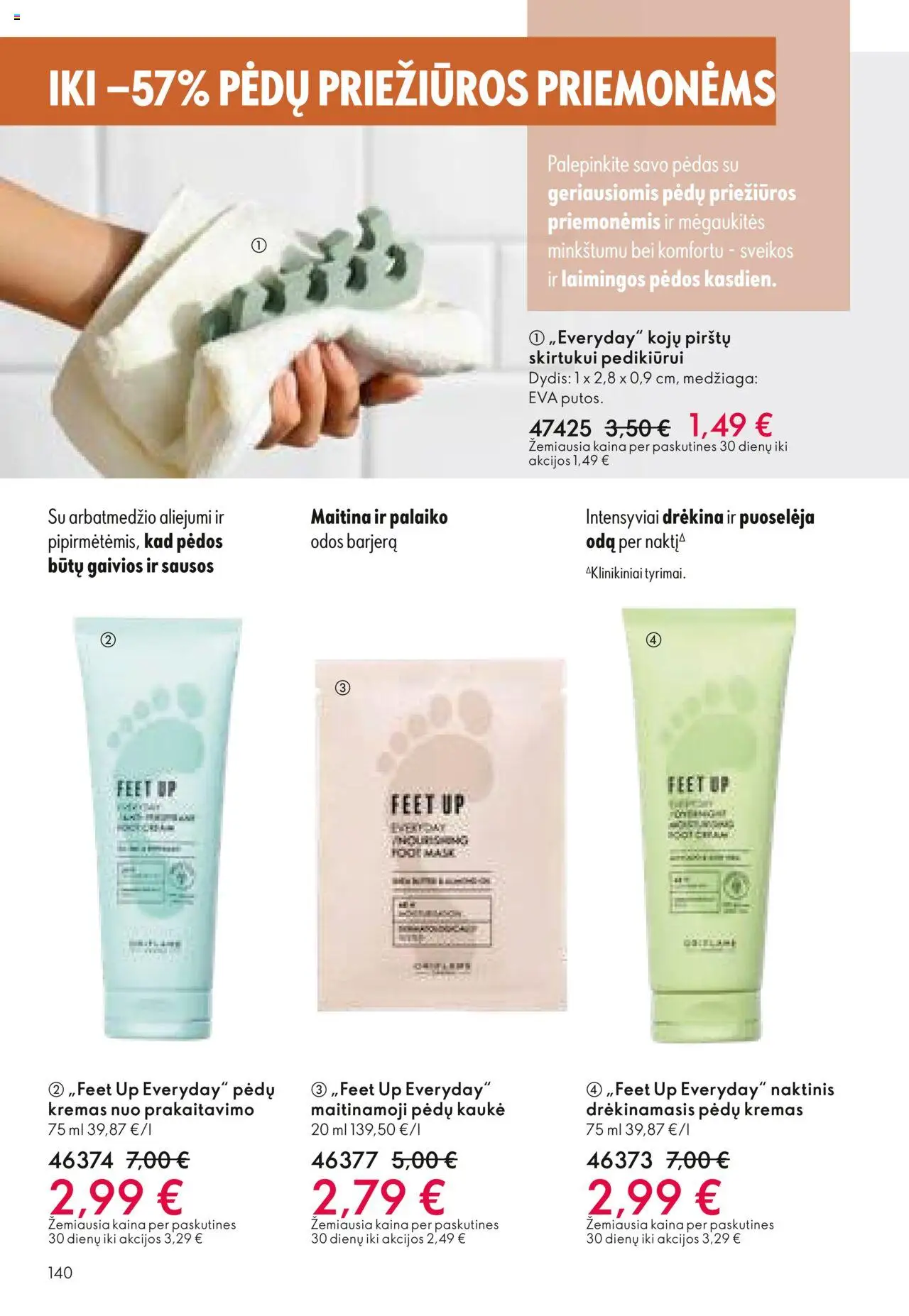 Oriflame - Katalogas 12 2025│galioja nuo 24.08.2025 | Puslapis: 140 | Prekių: Kremas, Kaukė