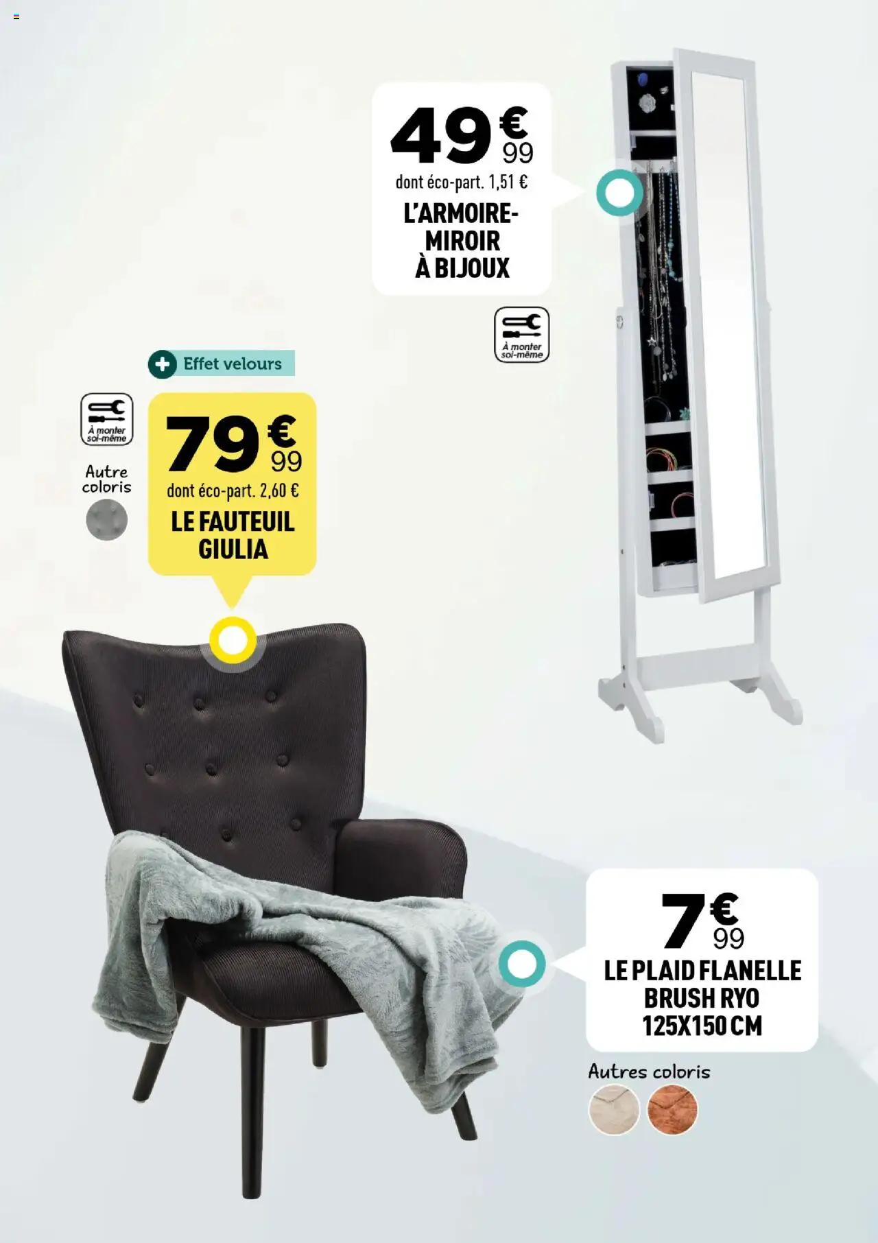  | Page: 10 | Produits: Fauteuil, Miroir, Bijoux