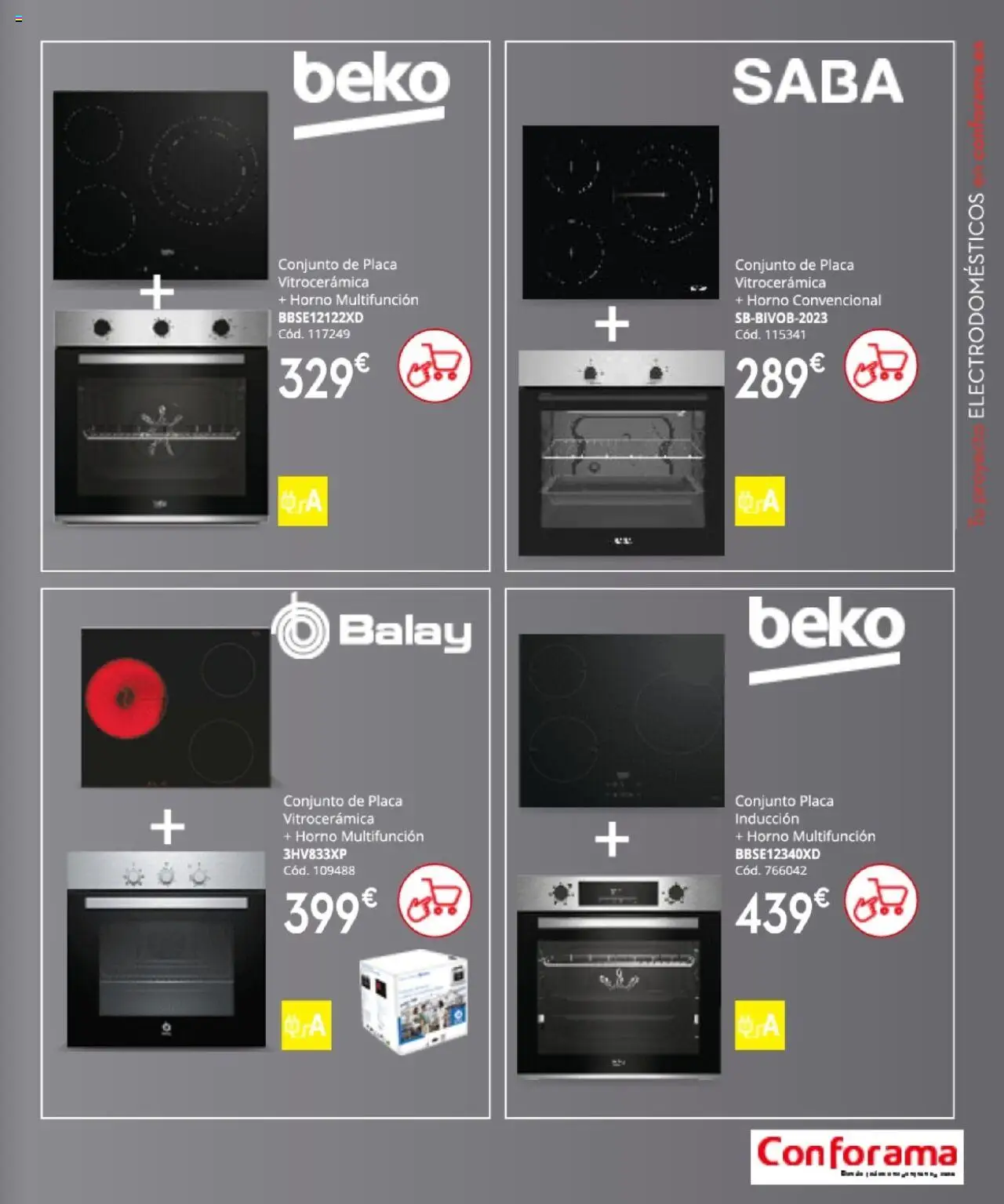 Conforama - Folleto │ válido desde el 27.03.2025 | Página: 103 | Productos: Horno