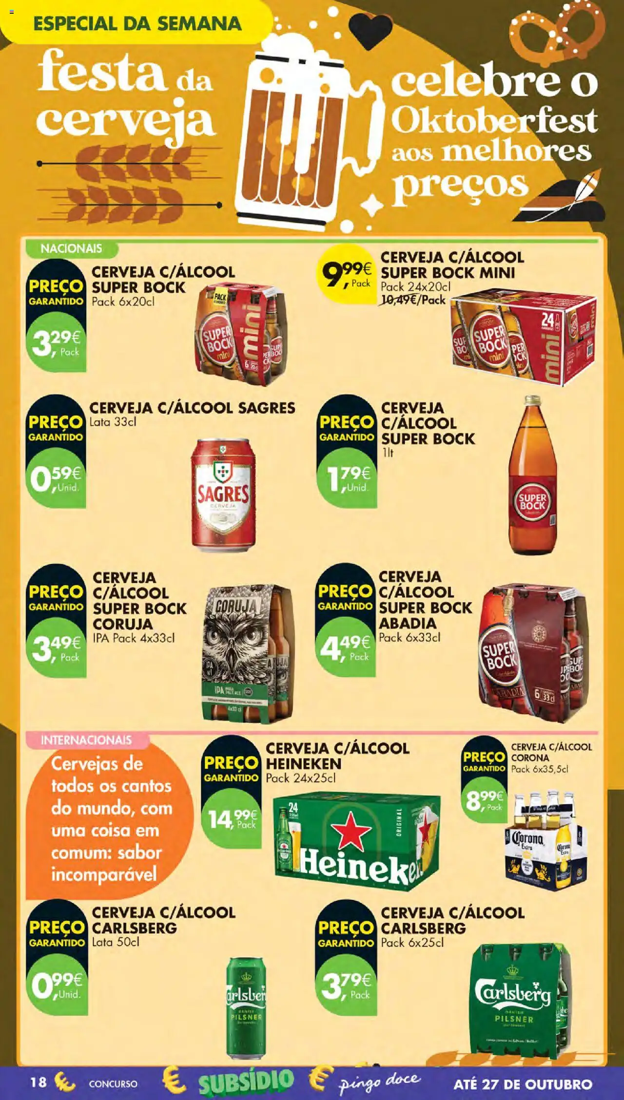 Pingo Doce Poupe Esta Semana Madeira │ válido de 30.09.2025 | Página: 20 | Produtos: Super bock, Cerveja