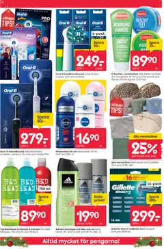 Rusta - erbjudanden - Förhandsvisning av reklamblad från butik Rusta aktuell från 08.12.2025 | Sida: 12 | Produkter: Eltandborste, Schampo, Balsam, Handkräm