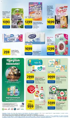 Tesco akciós ujság - amely érvényes a következő dátumtól: 24.07.2025 | Oldal: 29 | Termékek: Mosogatógép, Légfrissítő, Nedves törlőkendő, Multivitamin