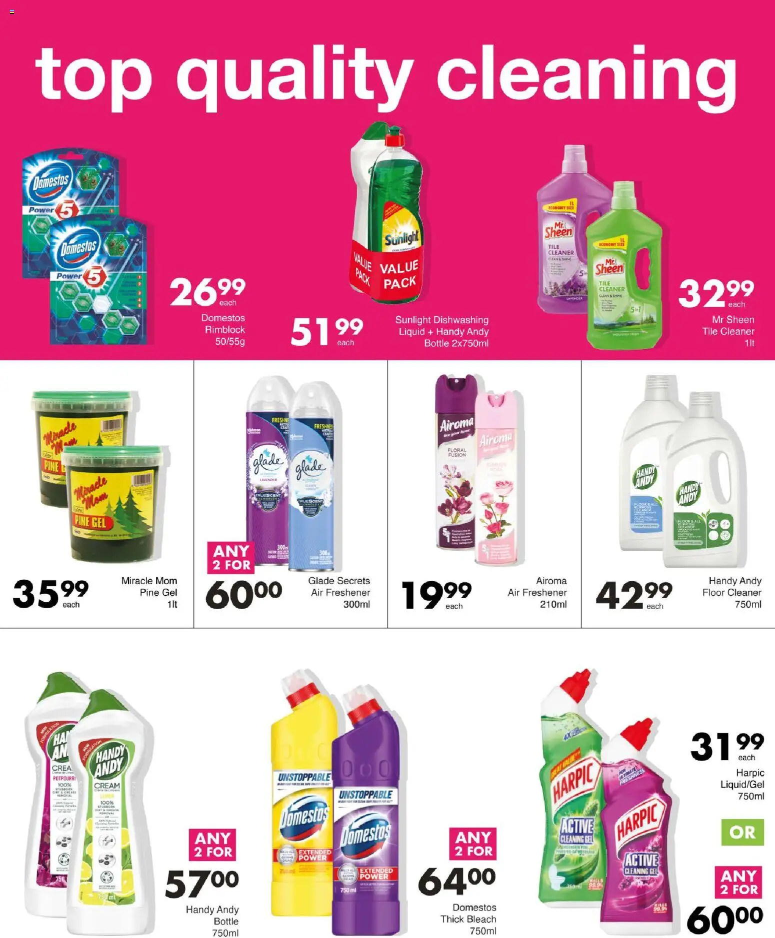 New Save catalogue – valid from 29.12.2025 | Page: 49 | Products: Air freshener, Bleach, Cream