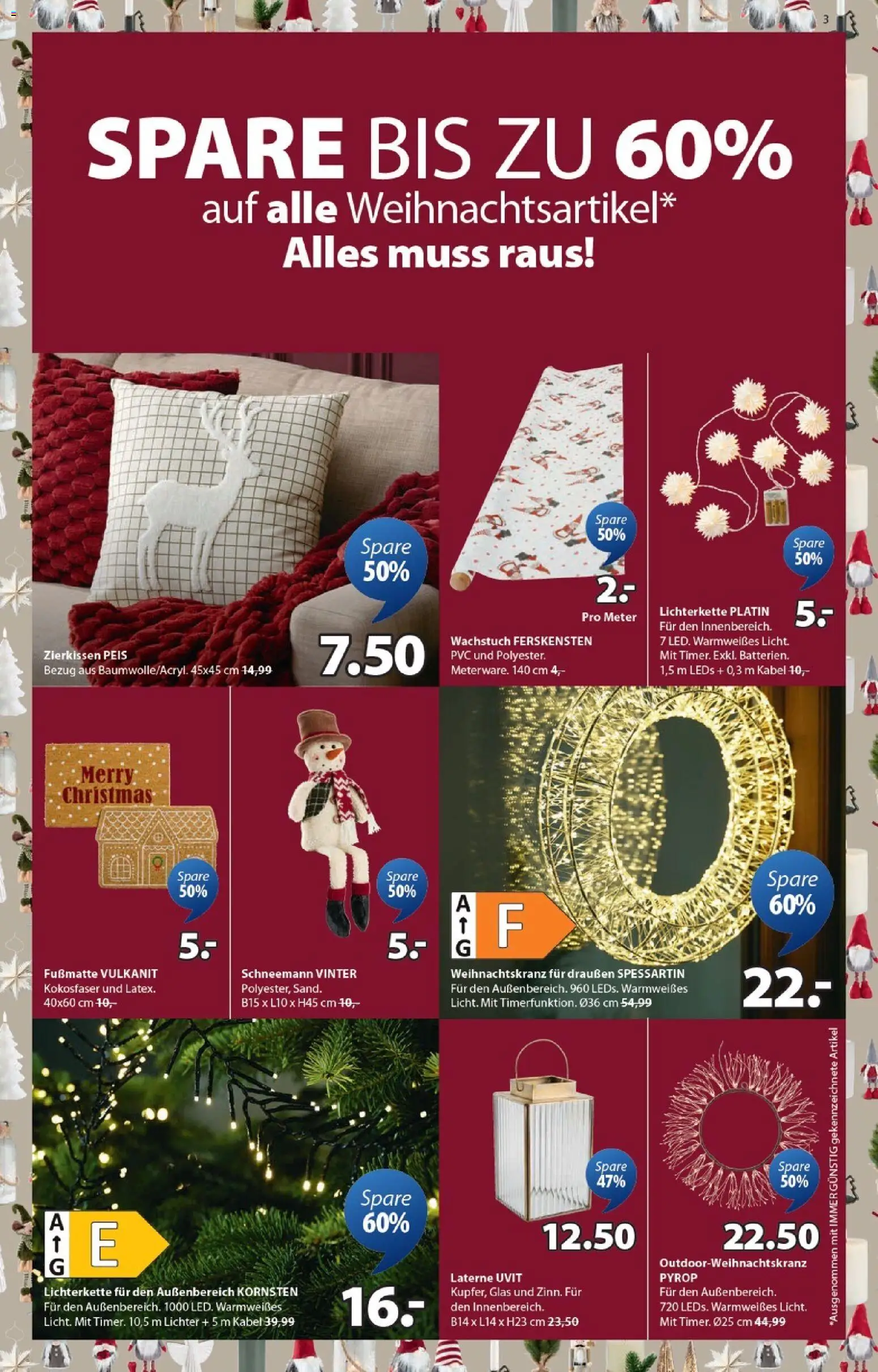 JYSK Angebote gültig ab 10.12.2025 | Seite: 3 | Produkte: Kabel