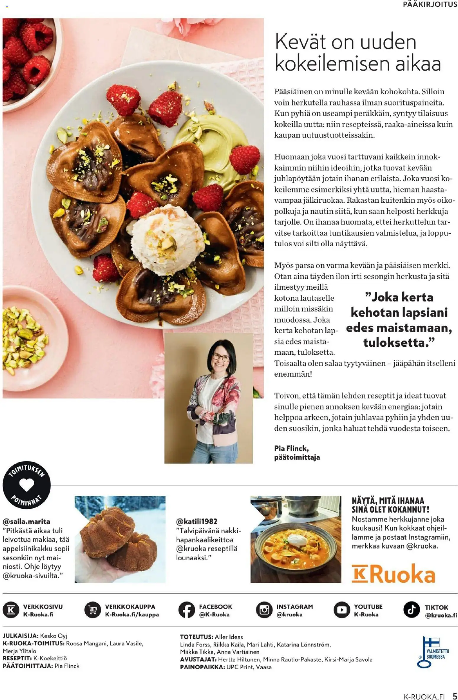 K-Citymarket - K-Ruoka – voimassa 25.03.2026 alkaen | Sivu: 5 | Tuotteet: Parsa, Voi