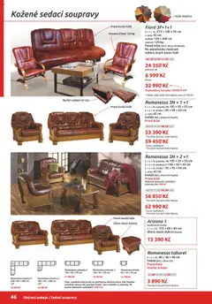 Náhled letáku ORFA nábytek katalog 2025-2026 od 01.10.2025 | Strana: 46 | Produkty: Hovězí, Taburet, Křeslo, Stolek