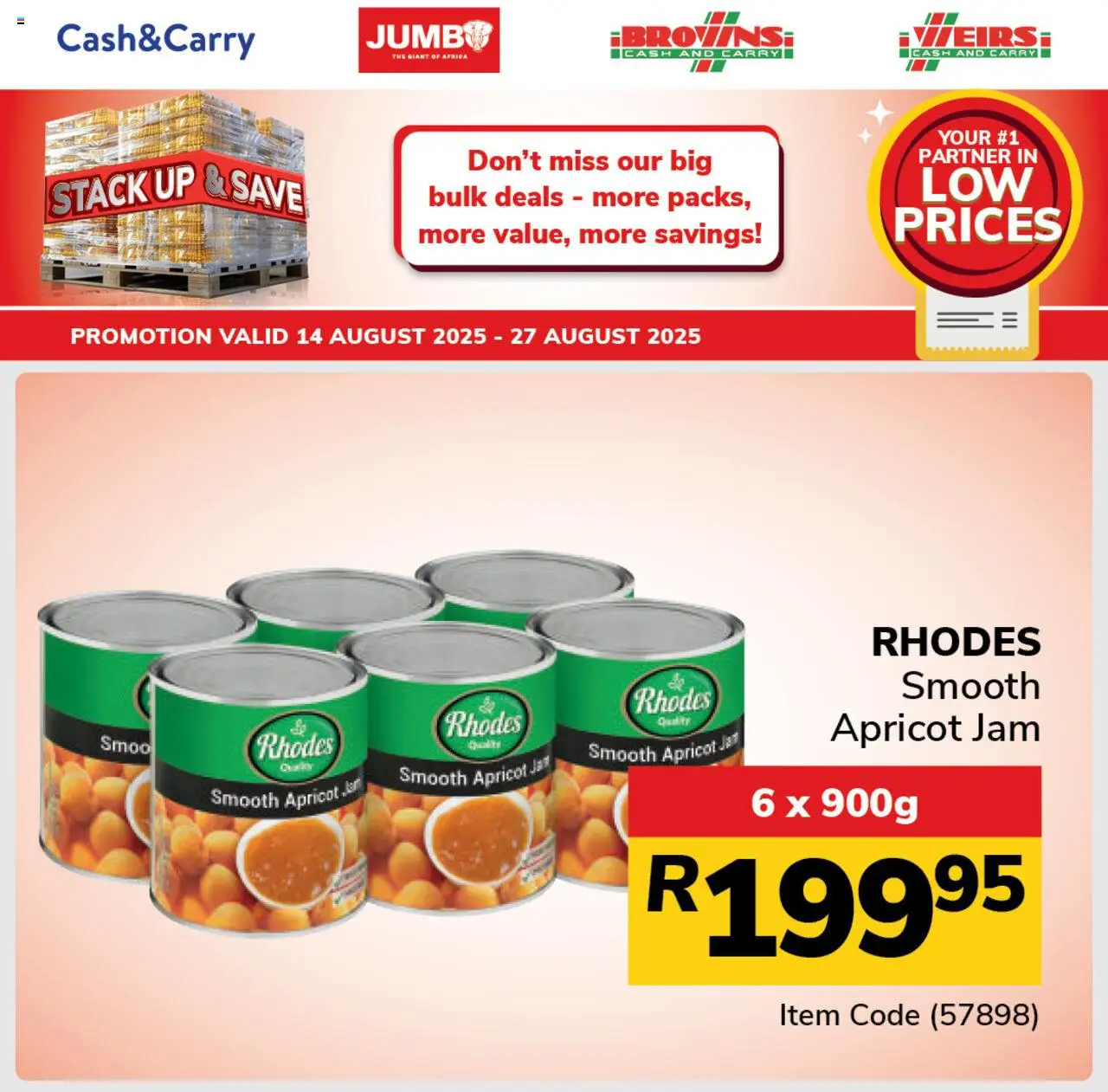 Jumbo Stack Up & Save Pantry │ valid from 14.08.2025 | Page: 3 | Products: Jam