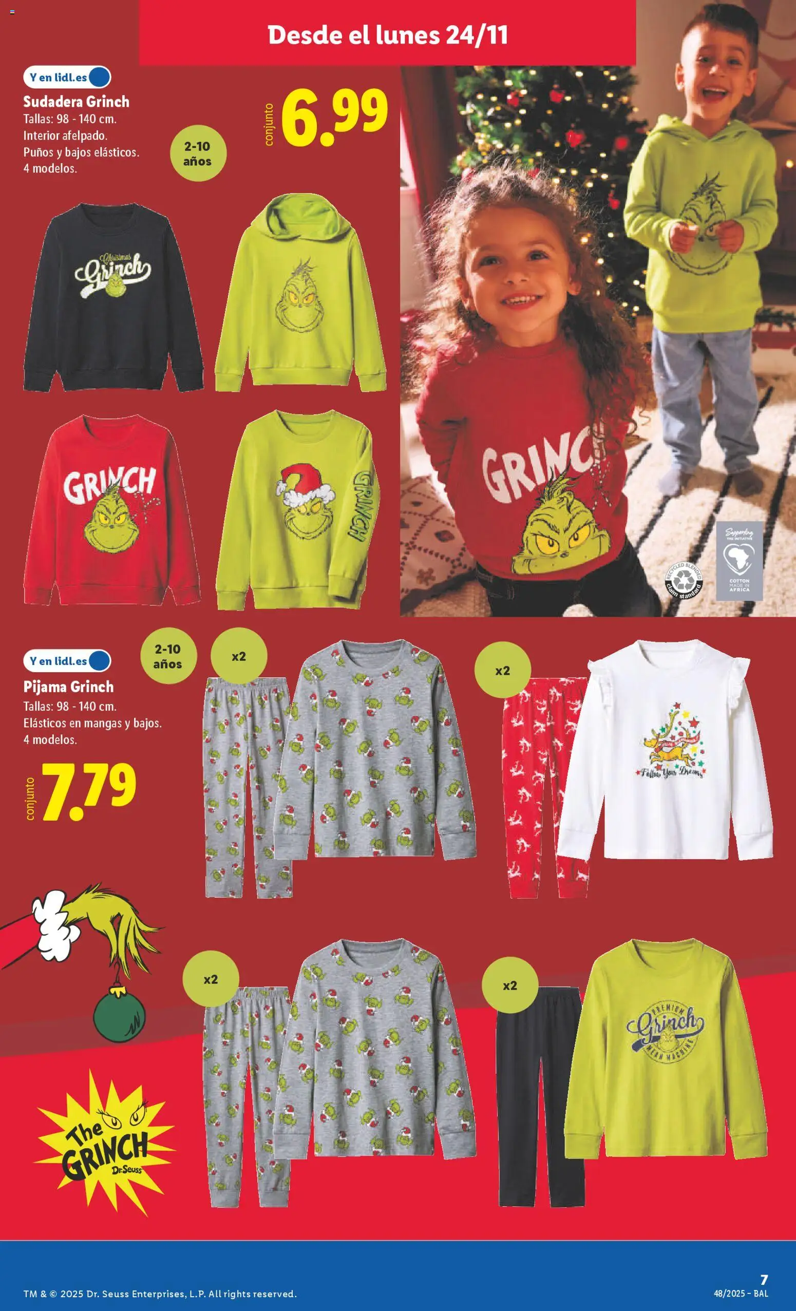 Lidl - Black Friday │ válido desde el 24.11.2025 | Página: 11 | Productos: Sudadera, Pijama