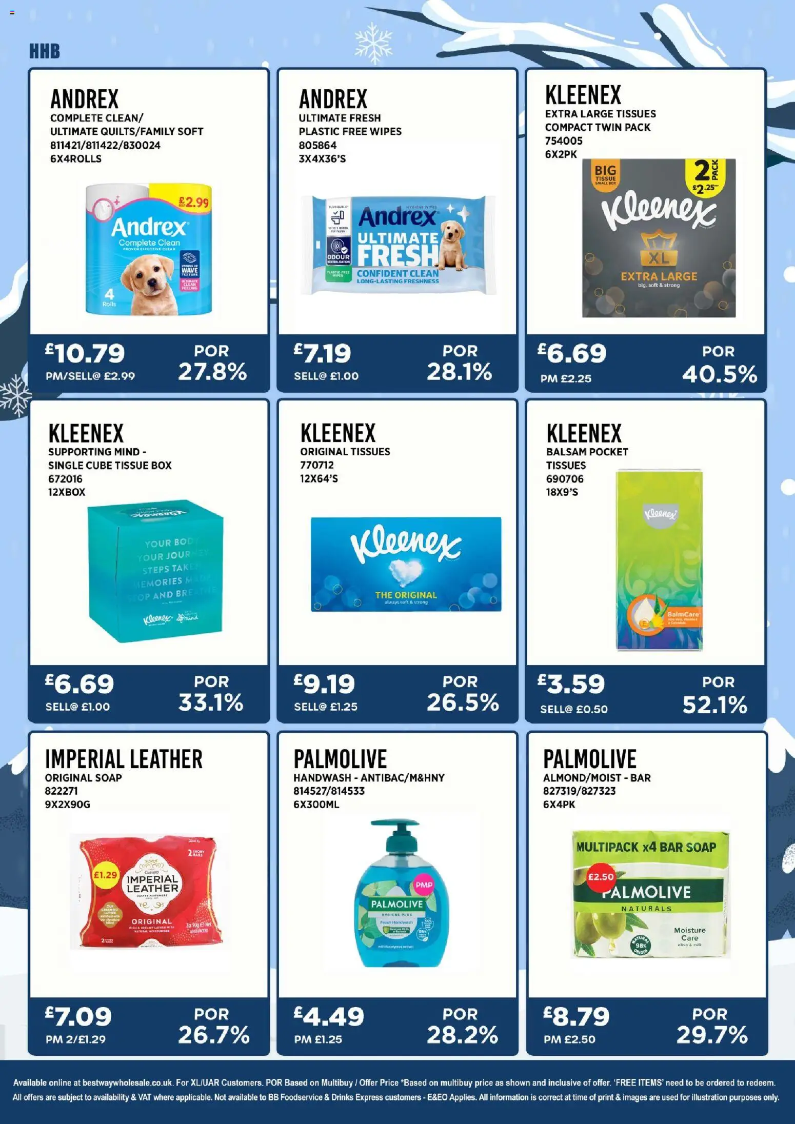 {H1} | Page: 13 | Products: Box, Soap, Milk, Zöldség