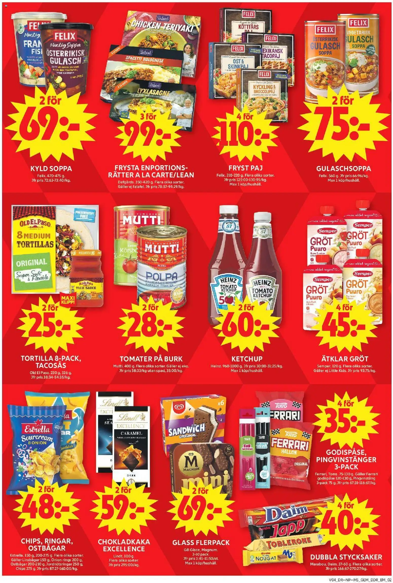 ICA Maxi reklamblad aktuell från 19.01.2026 | Sida: 7 | Produkter: Sandwich, Galler, Ost, Hallon