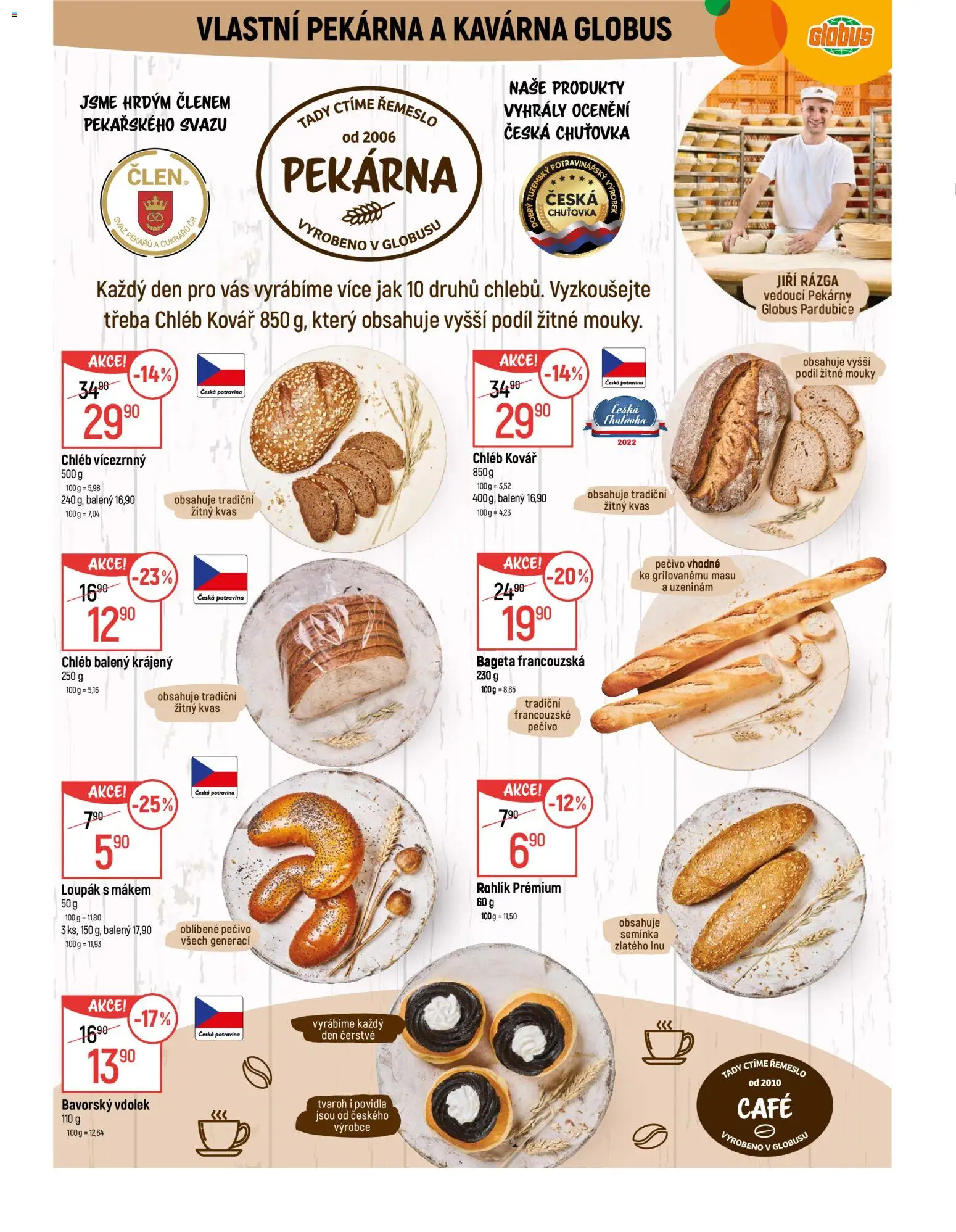 Globus leták - Pardubice od 05.11.2025 | Strana: 6 | Produkty: Globus, Povidla, Pekárna, Semínka