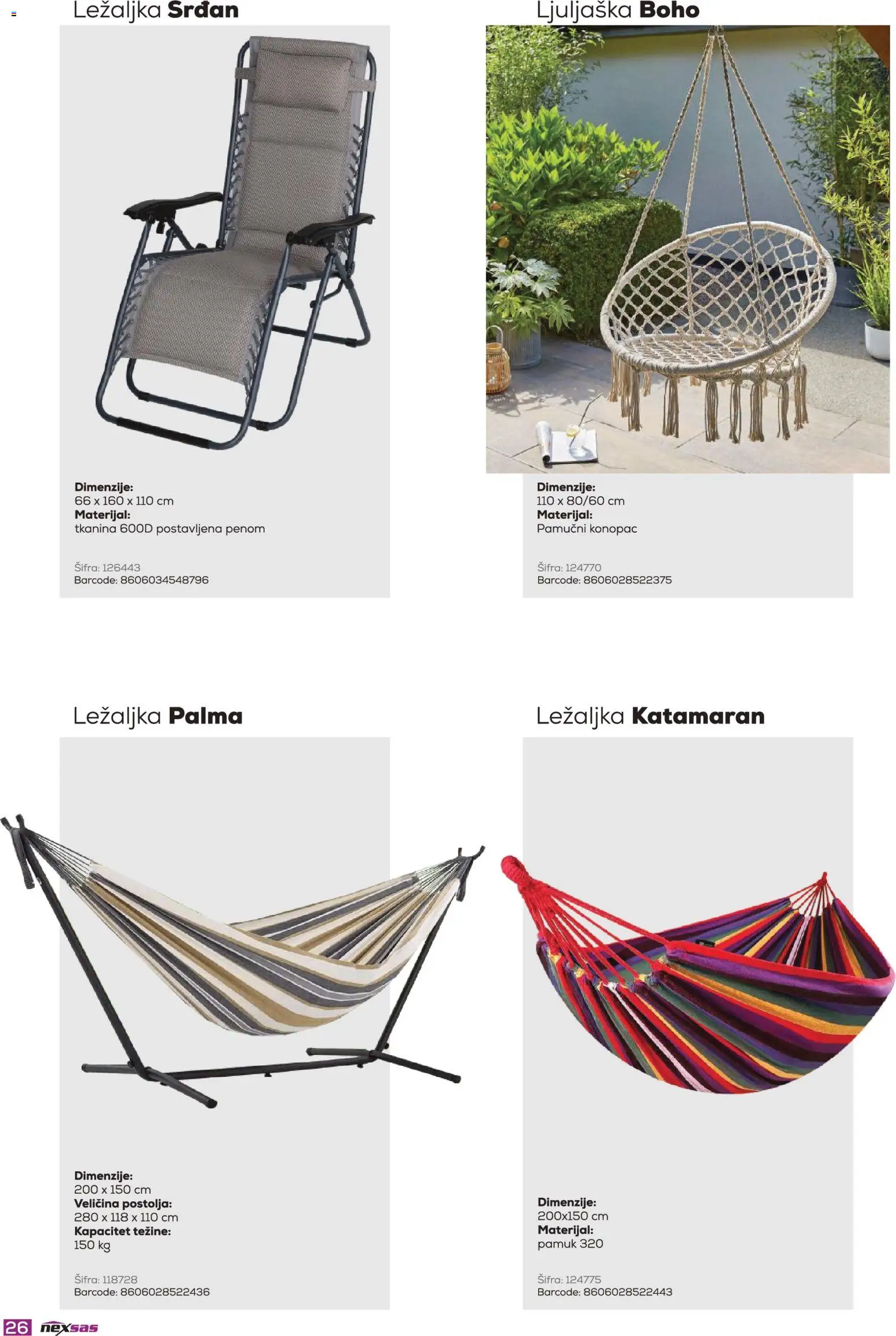 Tri O katalog - važi od 02.02.2026 | Strana: 28 | Proizvode: Ležaljka, Ljuljaška