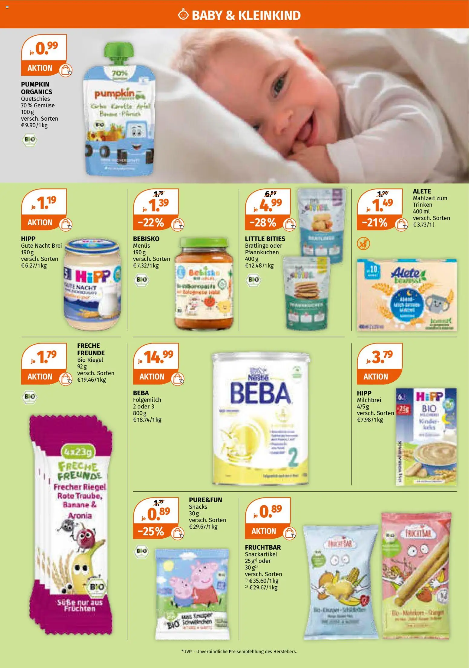 Müller Prospekt 	 – gültig ab 27.10.2025 | Seite: 18 | Produkte: Pfannkuchen, Gemüse