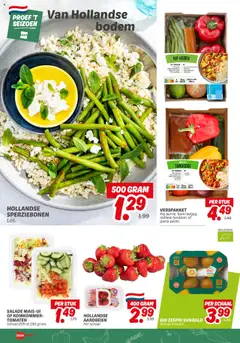  | Pagina: 8 | Producten: Komkommer, Tomaten, Pasta, Salade